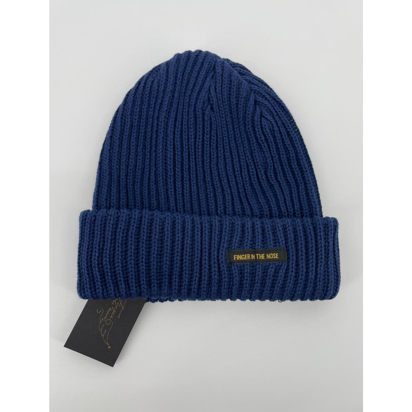 Muts Donkerblauw Unisex Maat 8 - 12 Jaar