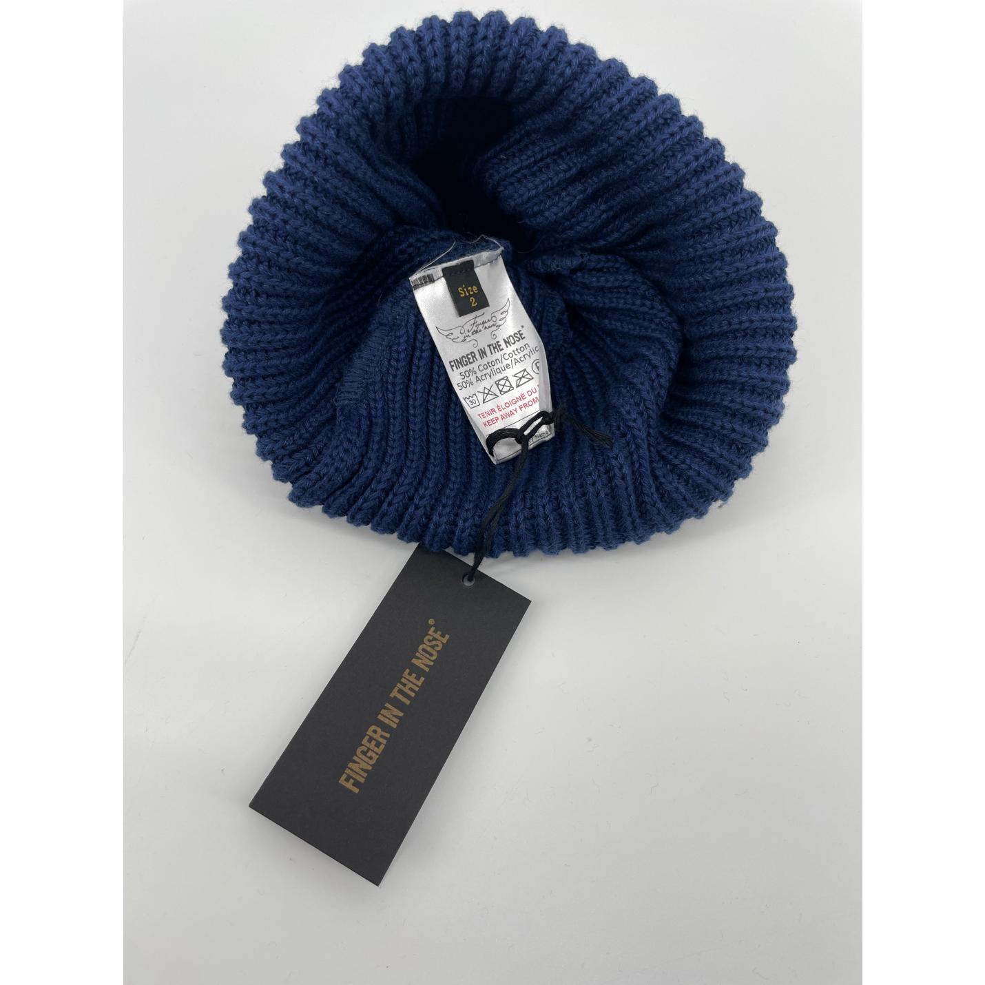 Muts Donkerblauw Unisex Maat 8 - 12 Jaar; Afbeelding: 4