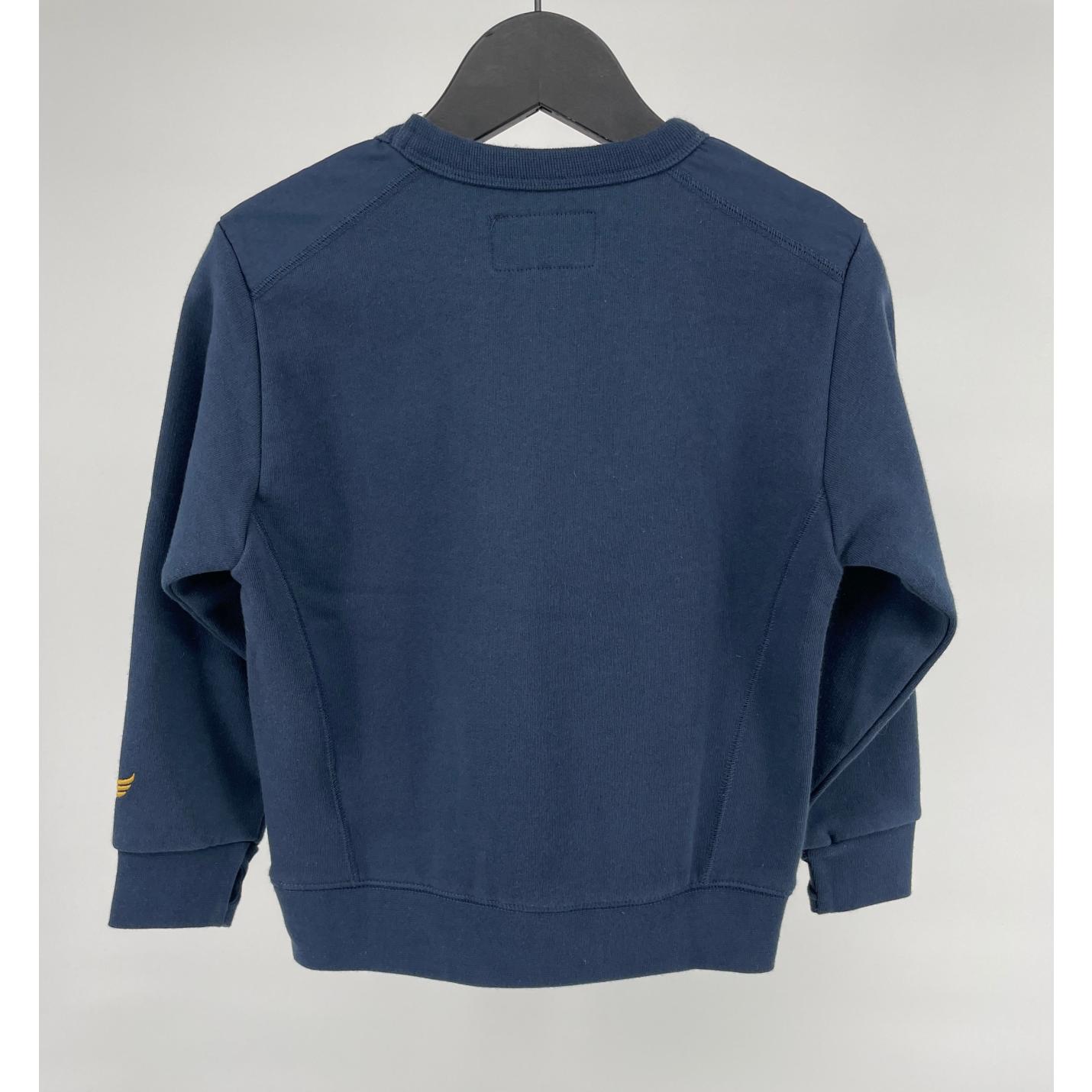 Trui Donkerblauw met Zakje Maat 110; Afbeelding: 3