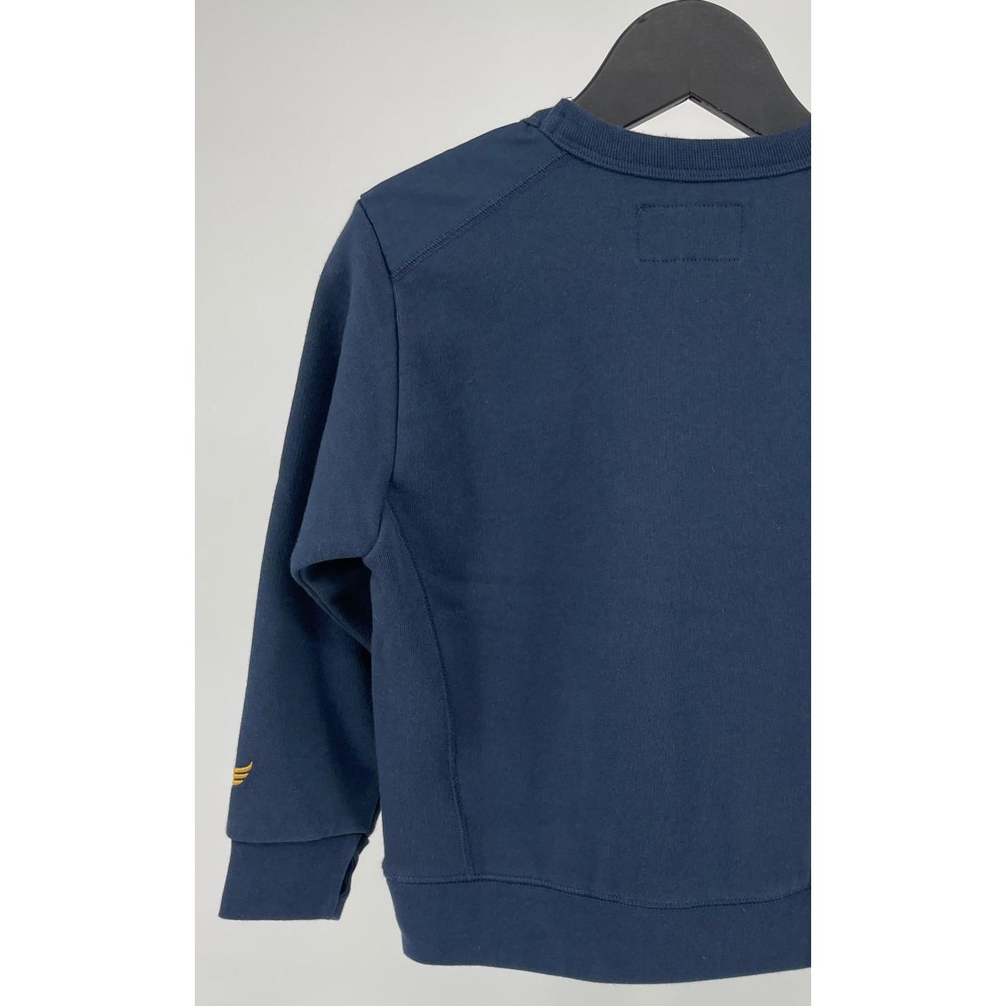 Trui Donkerblauw met Zakje Maat 110; Afbeelding: 5