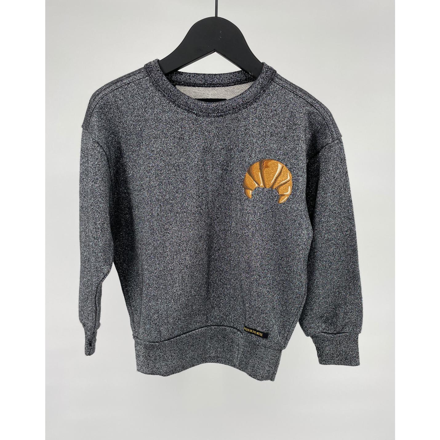 Trui Grijs Glitter Croissant - 110 - Nieuw; Afbeelding: 3