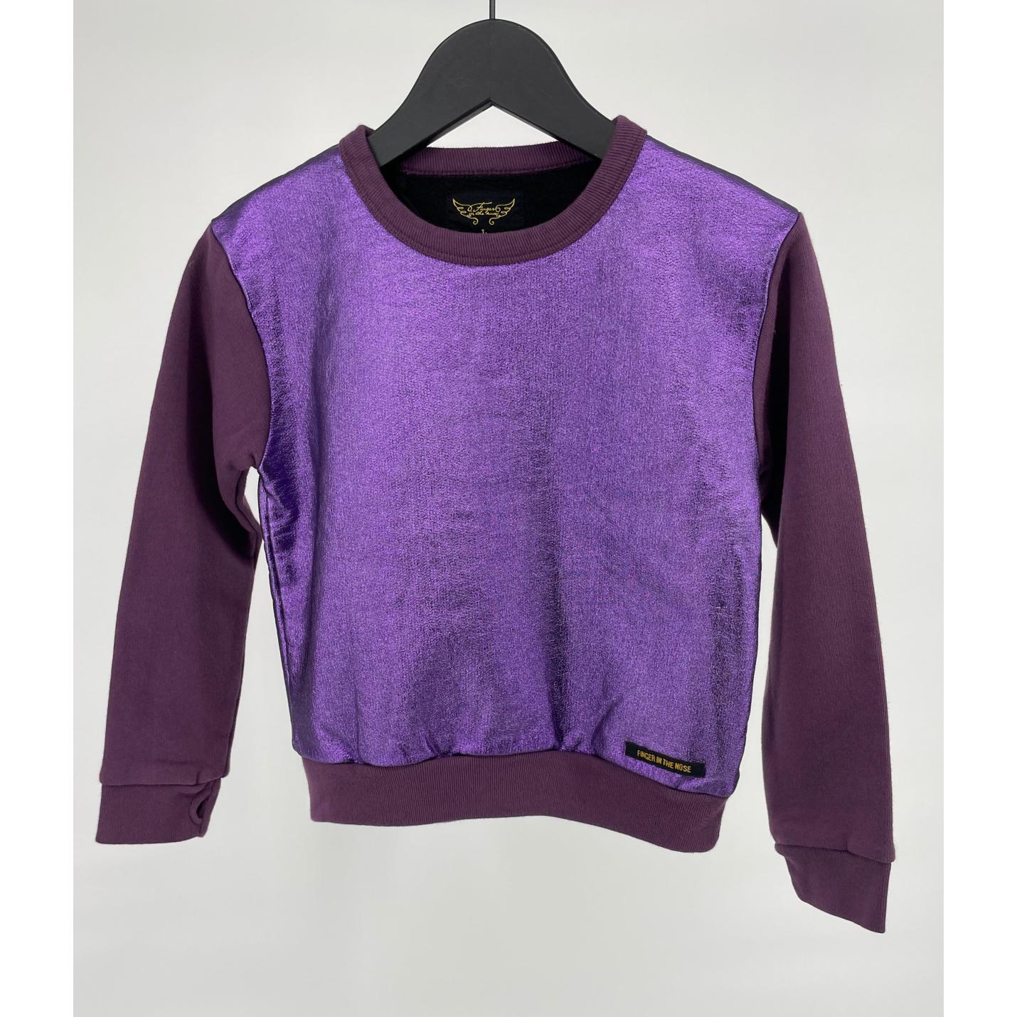 Trui Paars Metallic - 110 - Nieuw; Afbeelding: 3
