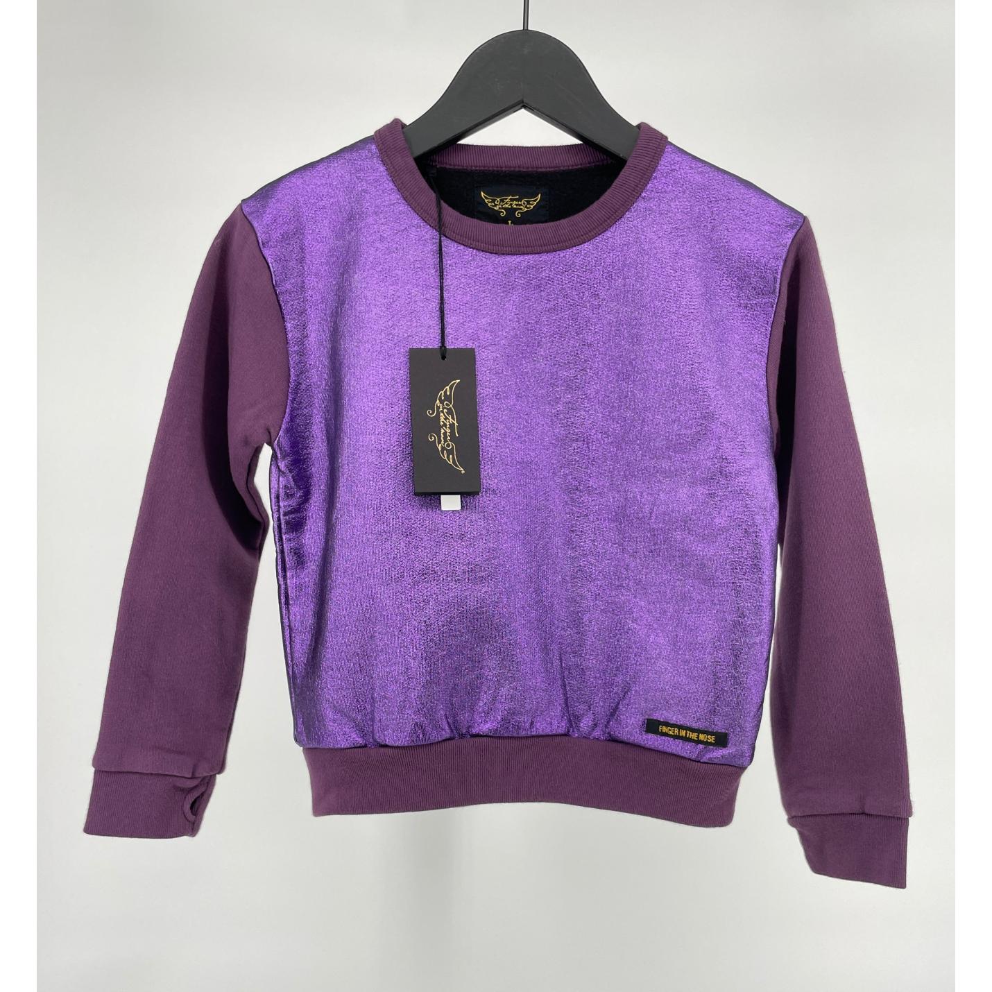 Trui Paars Metallic - 110 - Nieuw; Afbeelding: 2