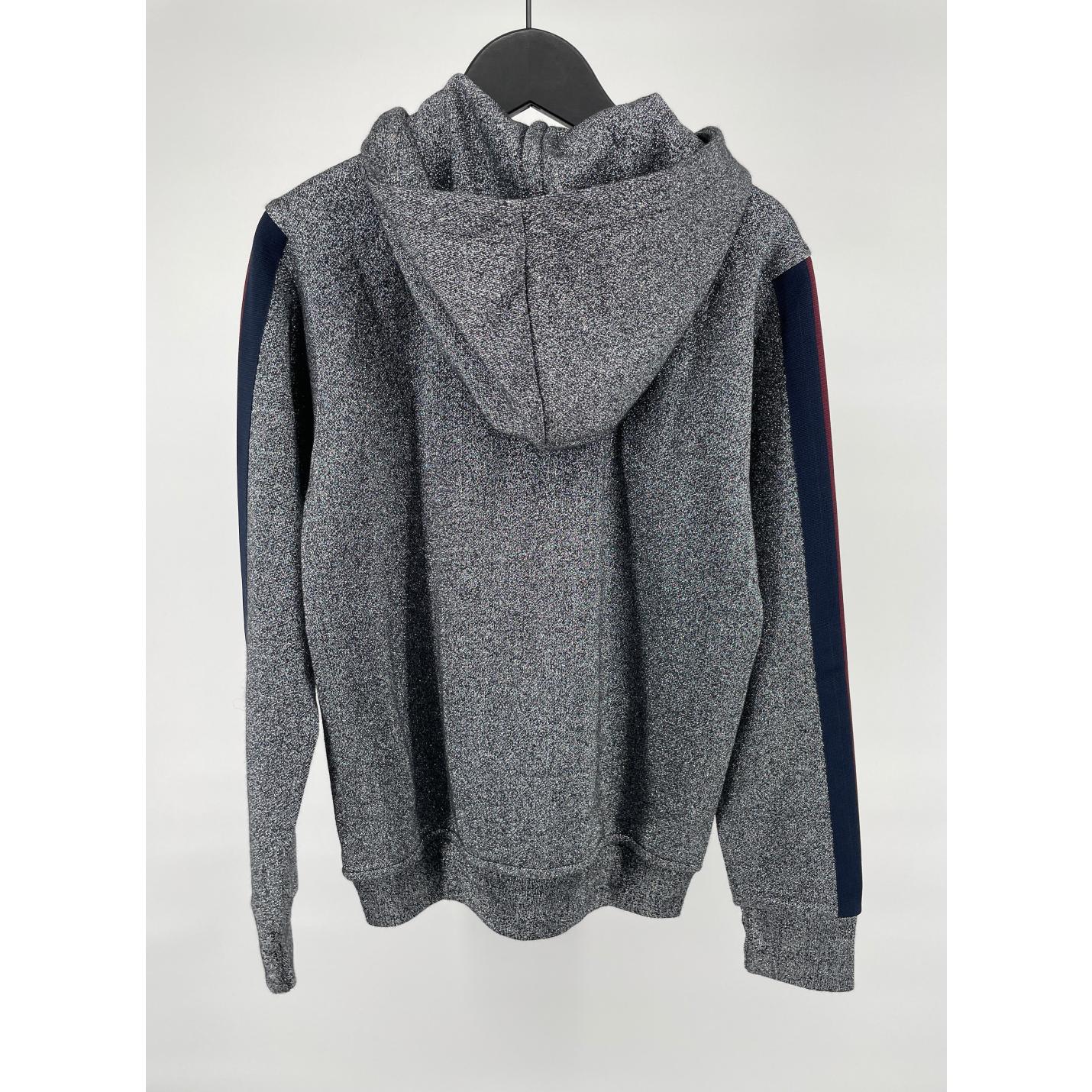 Vest Capuchon Grijs Glitter Maat 146; Afbeelding: 3