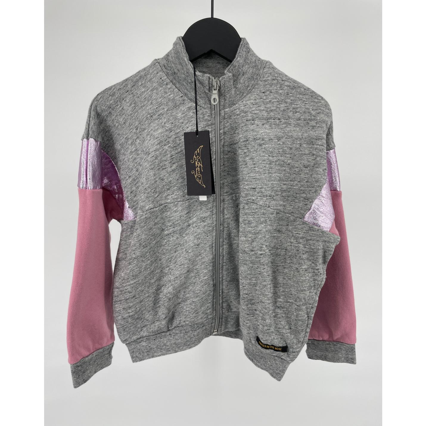 Vest Grijs Roze Maat 122; Afbeelding: 2