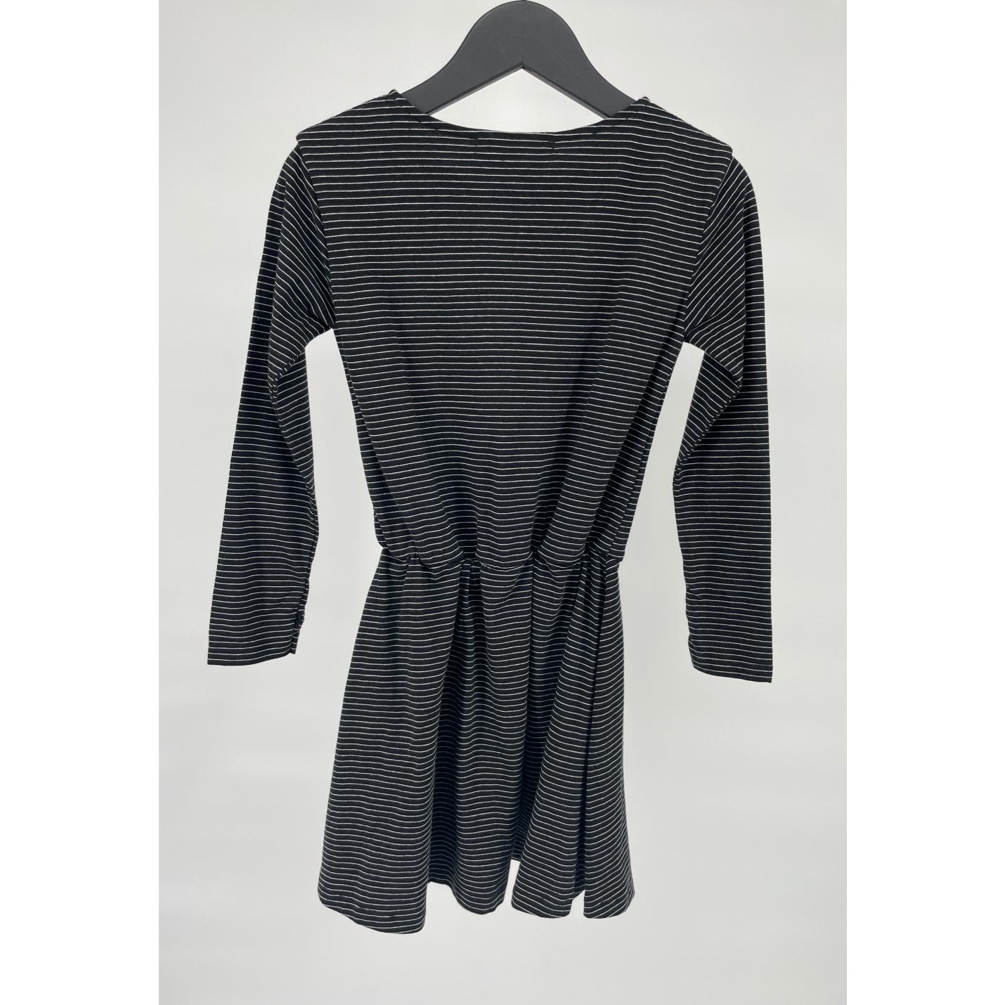 Jurk Zwart Rozen Maat 122; Afbeelding: 3