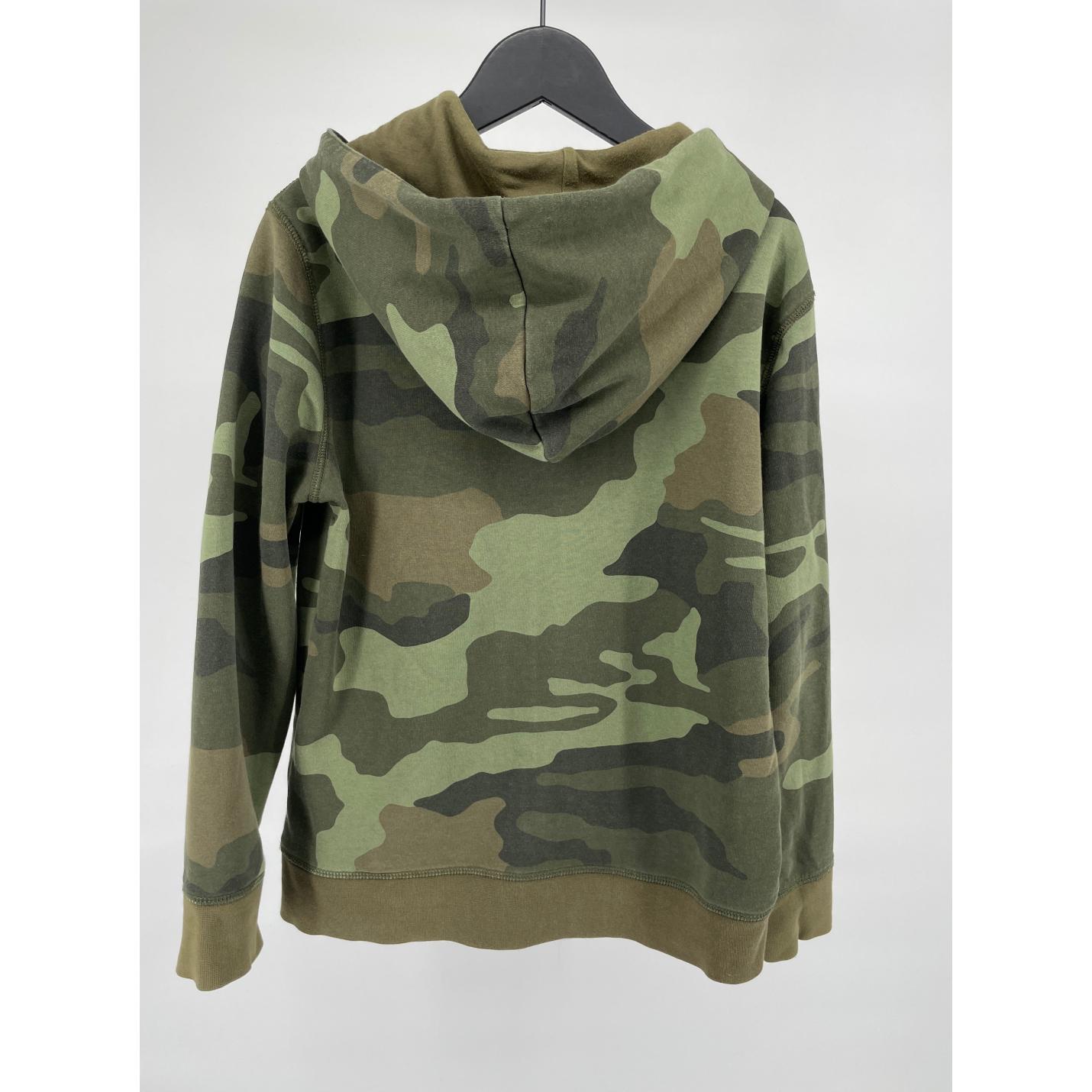 Vest Capuchon Groen Camouflage Maat 140 / 146; Afbeelding: 2