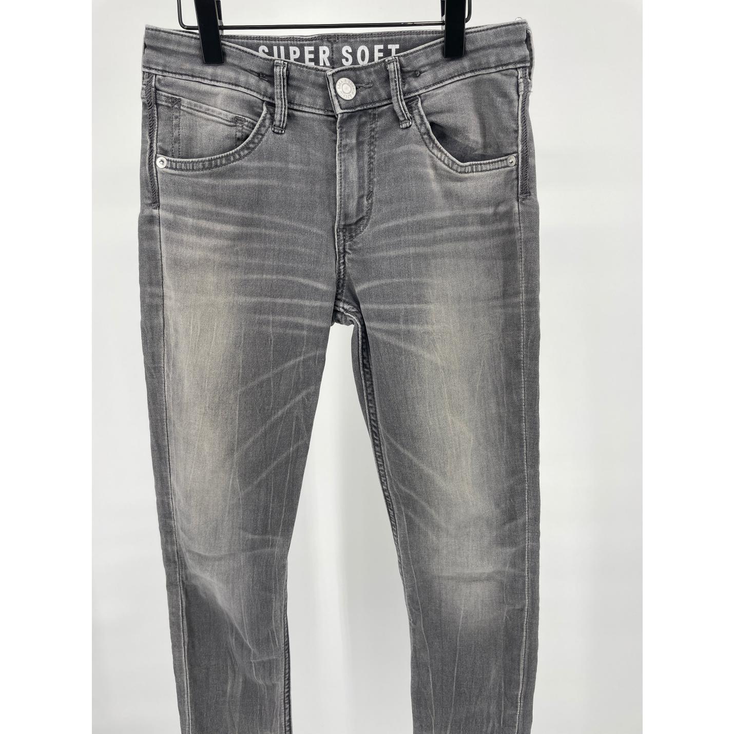 Jeans Grijs Super Soft Skinny Fit Jeans Maat 140; Afbeelding: 3