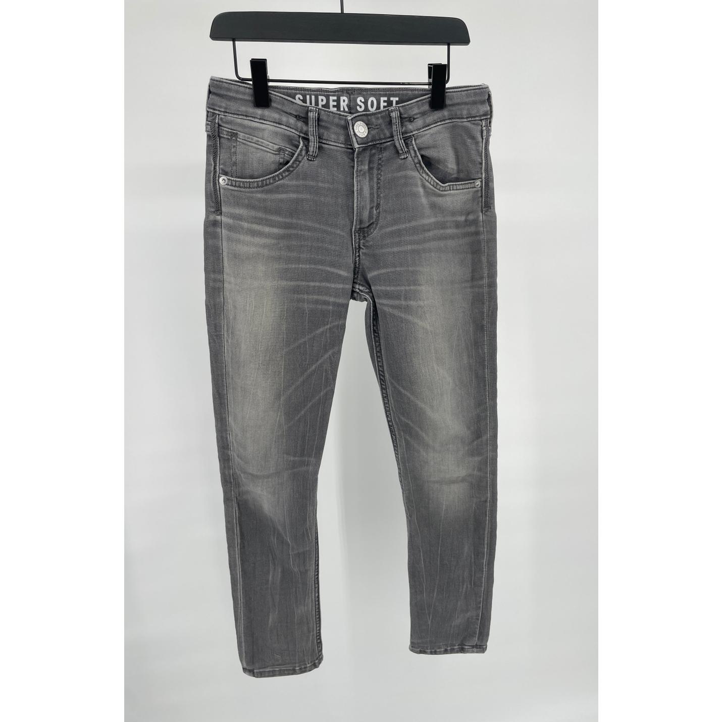 Jeans Grijs Super Soft Skinny Fit Jeans Maat 140