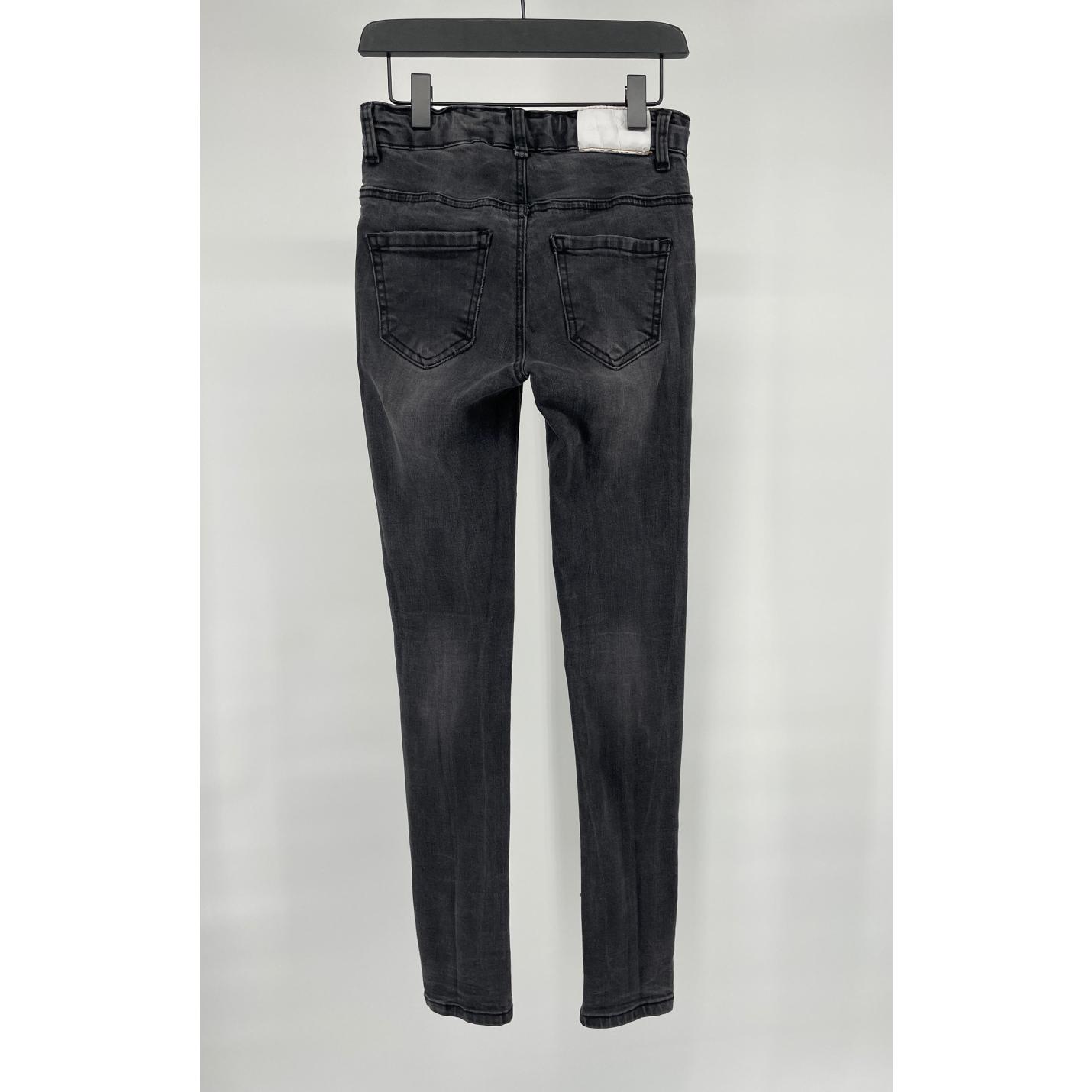 Jeans Grijs Maat 152; Afbeelding: 2