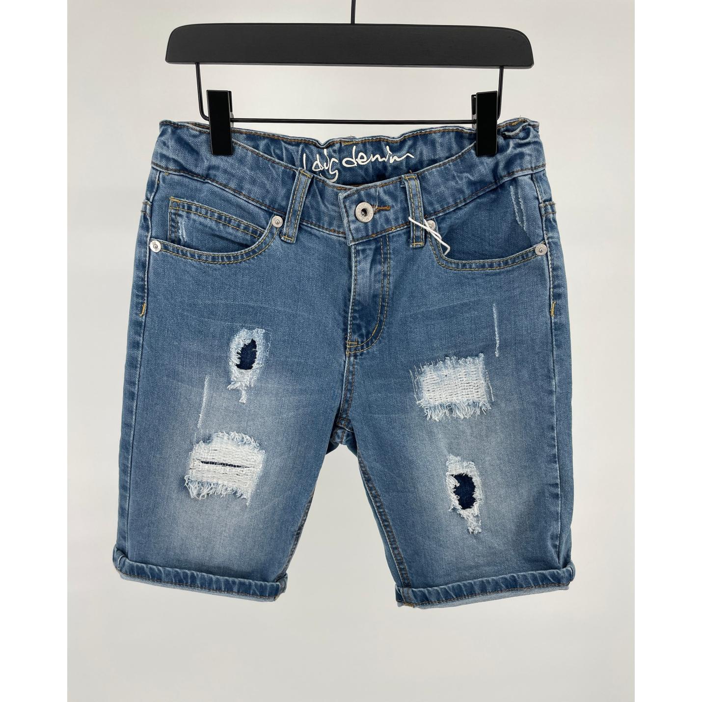 Korte Broek Denim Blauw Maat 146 / 152; Afbeelding: 2