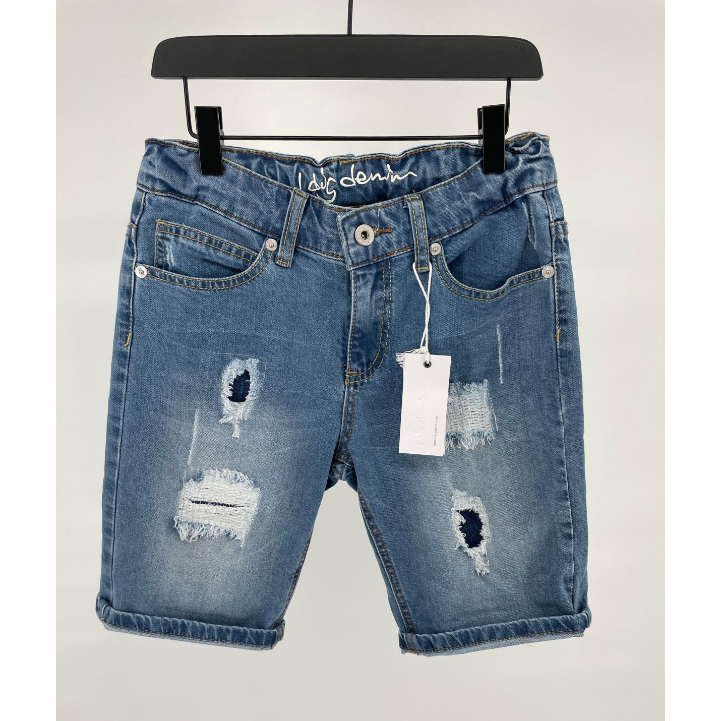Korte Broek Denim Blauw Maat 146 / 152