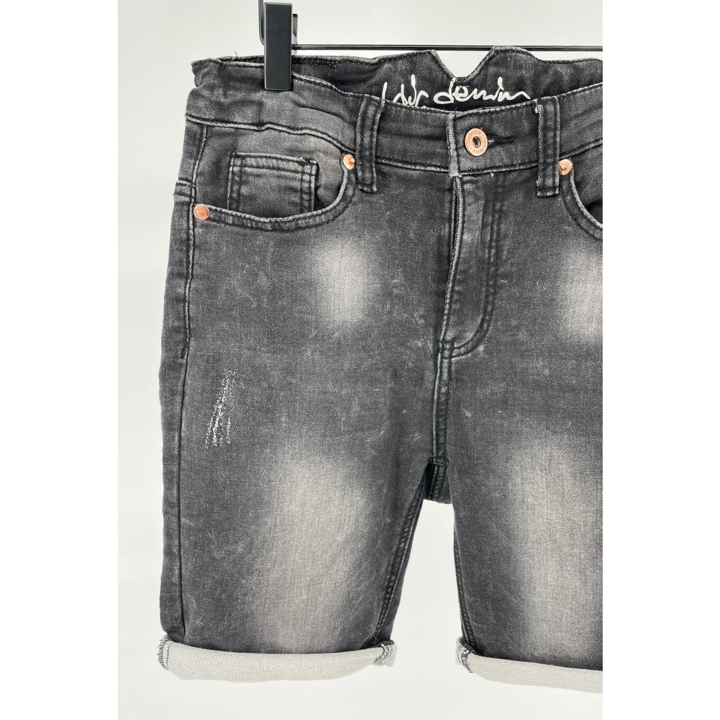 Korte Broek Denim Zwart Maat 146 / 152; Afbeelding: 3