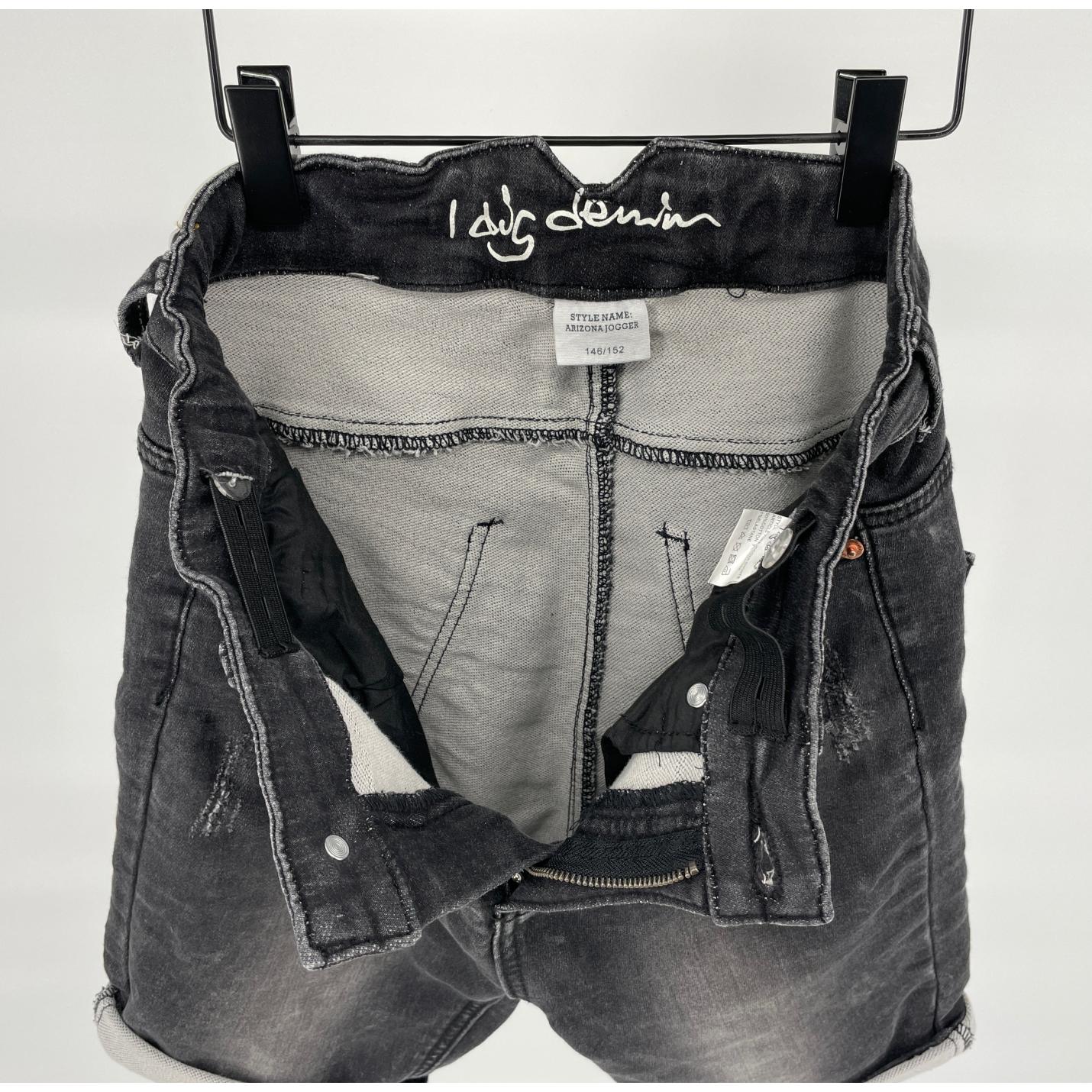 Korte Broek Denim Zwart Maat 146 / 152; Afbeelding: 5