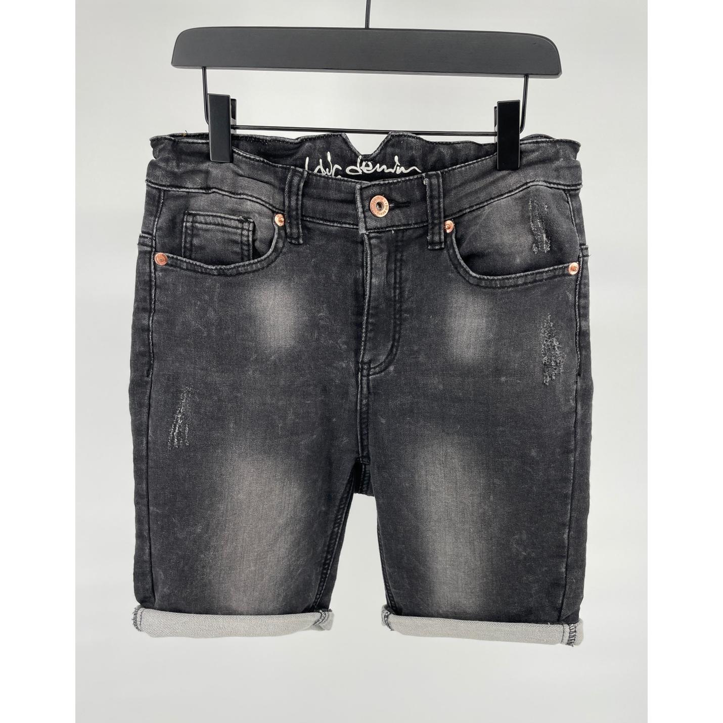 Korte Broek Denim Zwart Maat 146 / 152