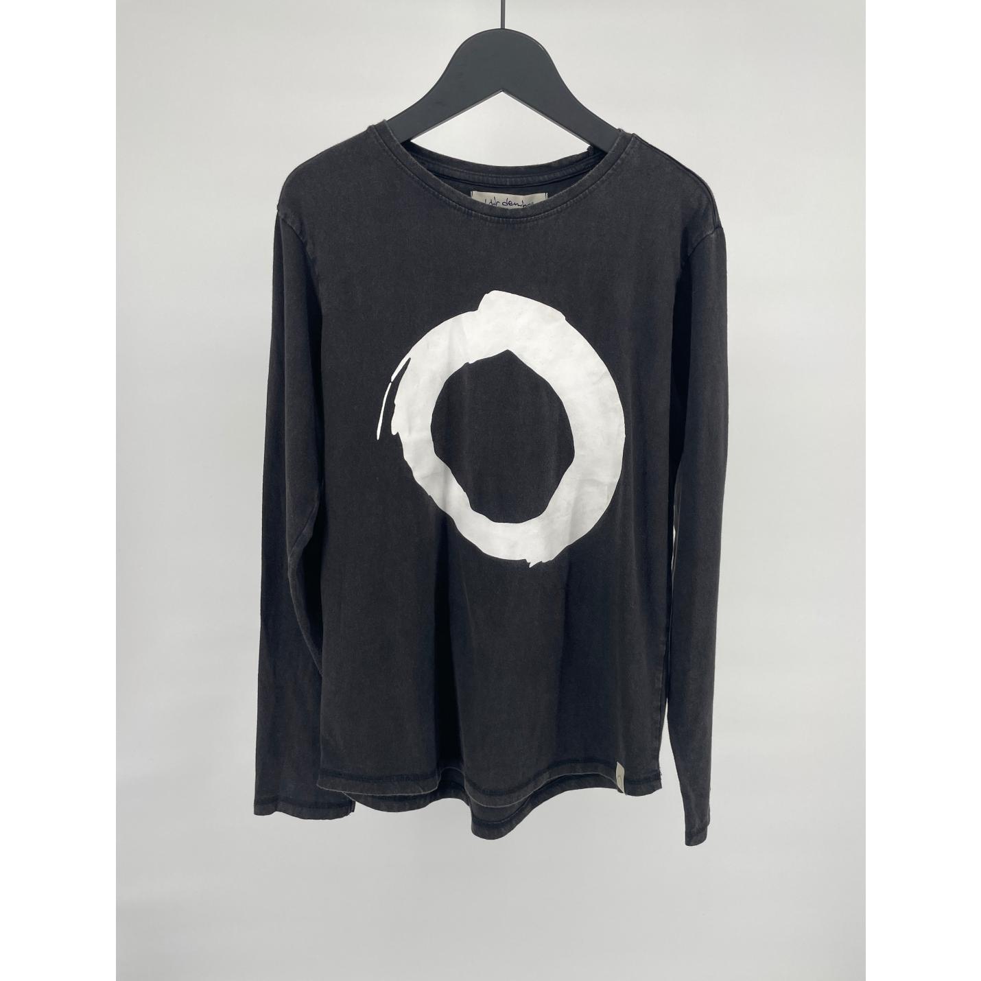Longsleeve Zwart met Witte Print Maat 146 / 152; Afbeelding: 2