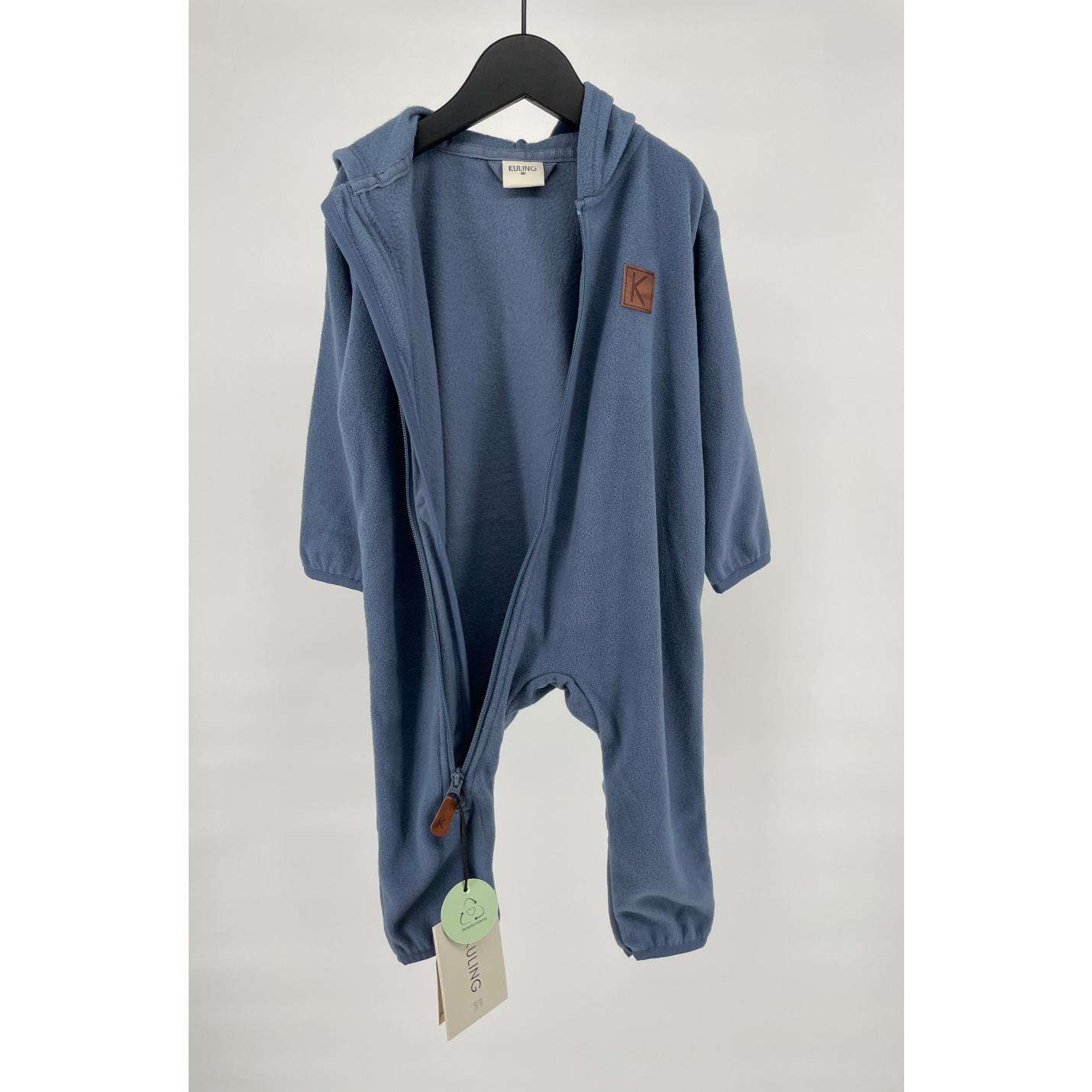 One Piece Blauw Fleece Maat 80; Afbeelding: 5