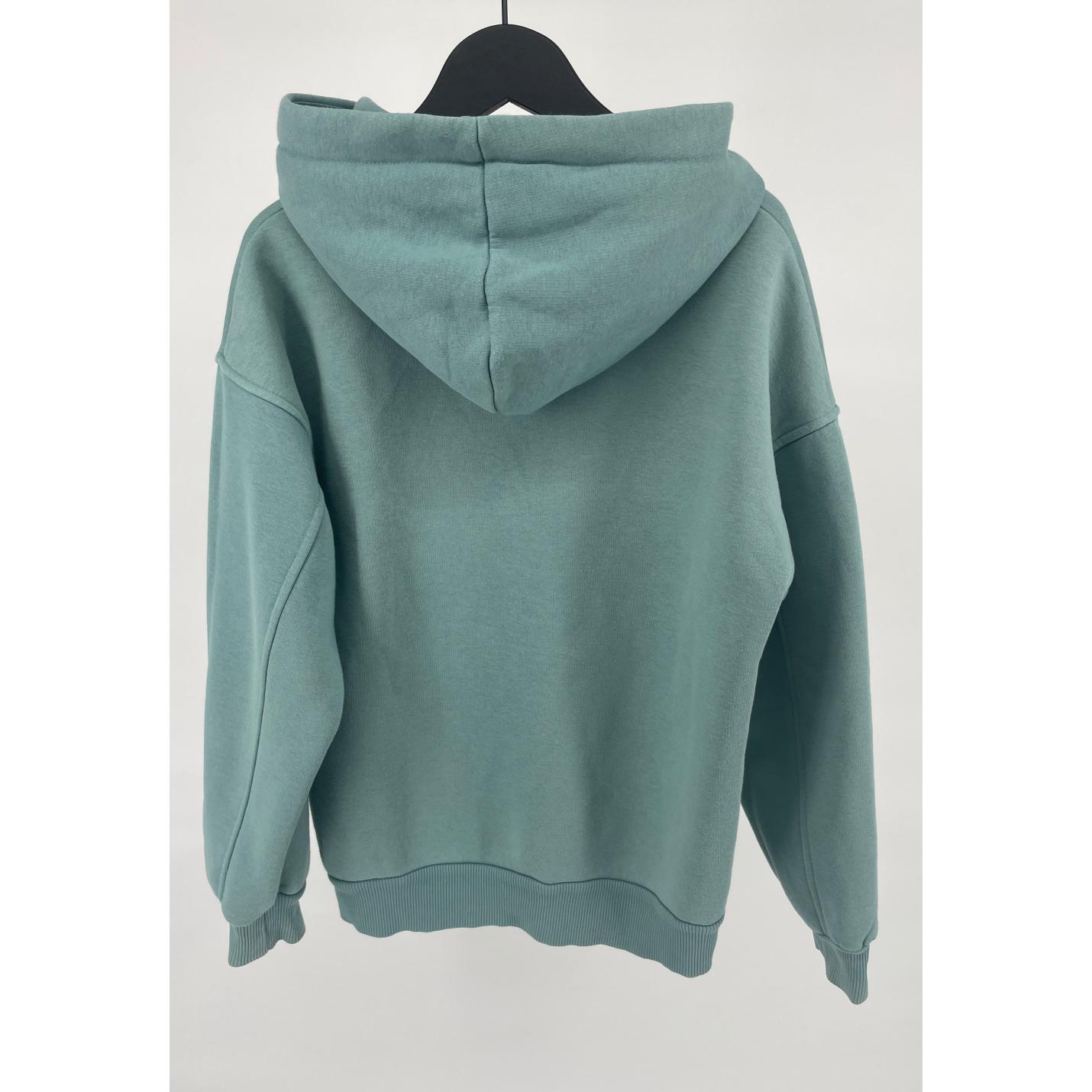 Hoodie Groen met Print Maat 146 / 152; Afbeelding: 2
