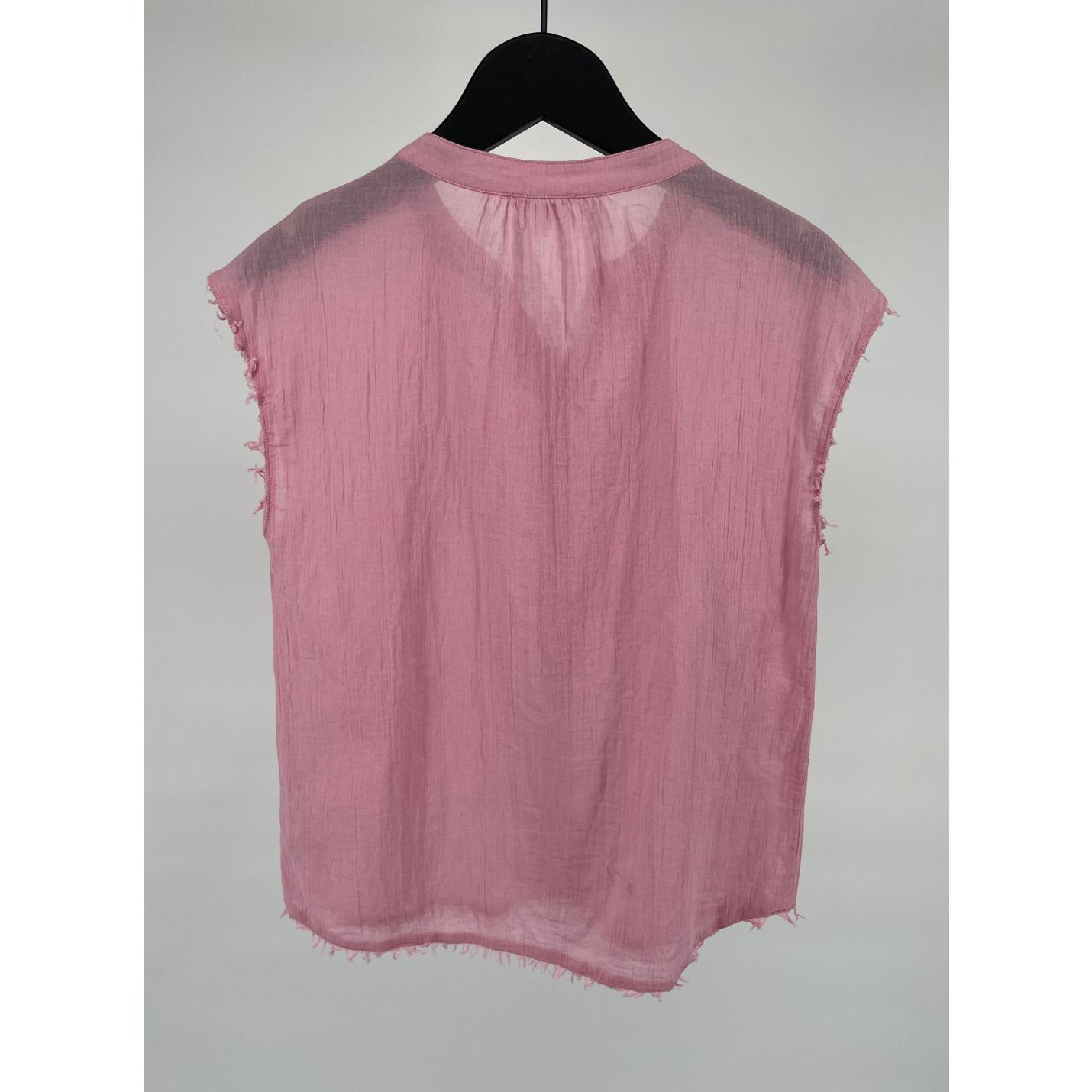 Blouse Mouwloos Roze Maat 128; Afbeelding: 2