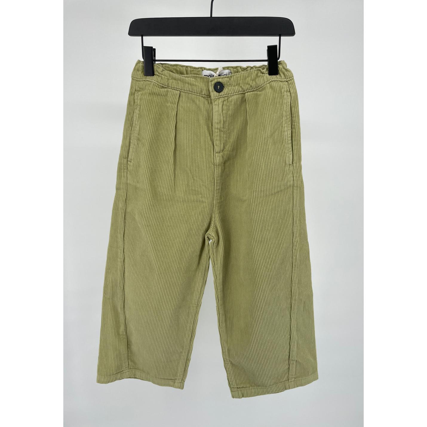 Broek Geel Barrel Rib Maat 116; Afbeelding: 2
