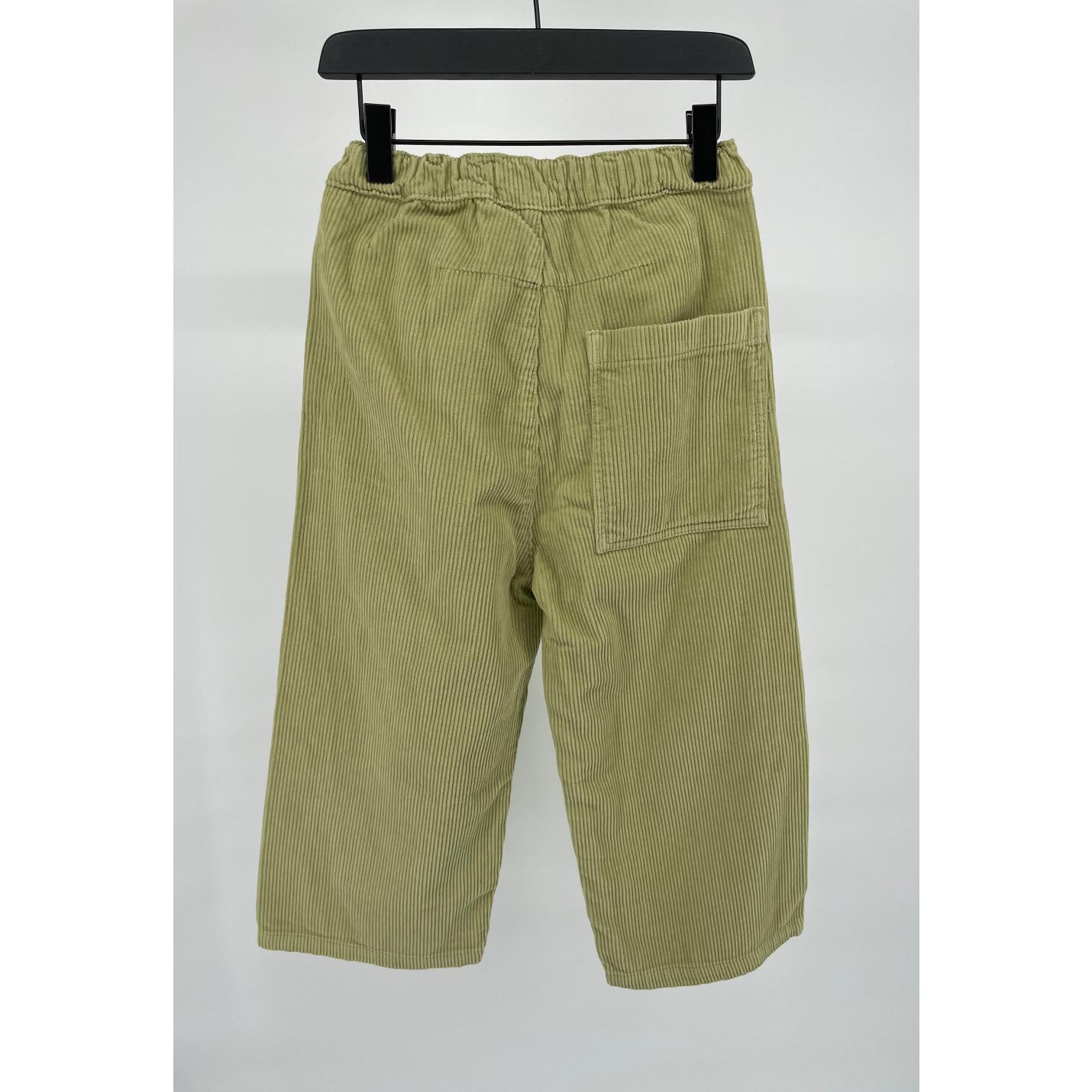 Broek Geel Barrel Rib Maat 116; Afbeelding: 3