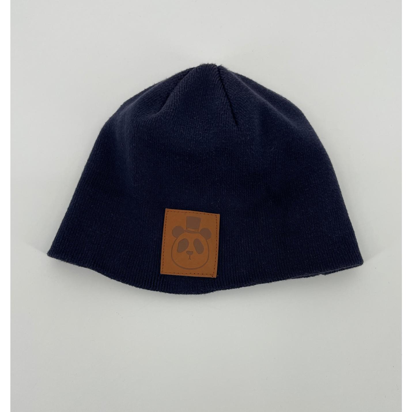 Muts Beanie Rib Donkerblauw Maat 3 - 9 Jaar; Afbeelding: 2