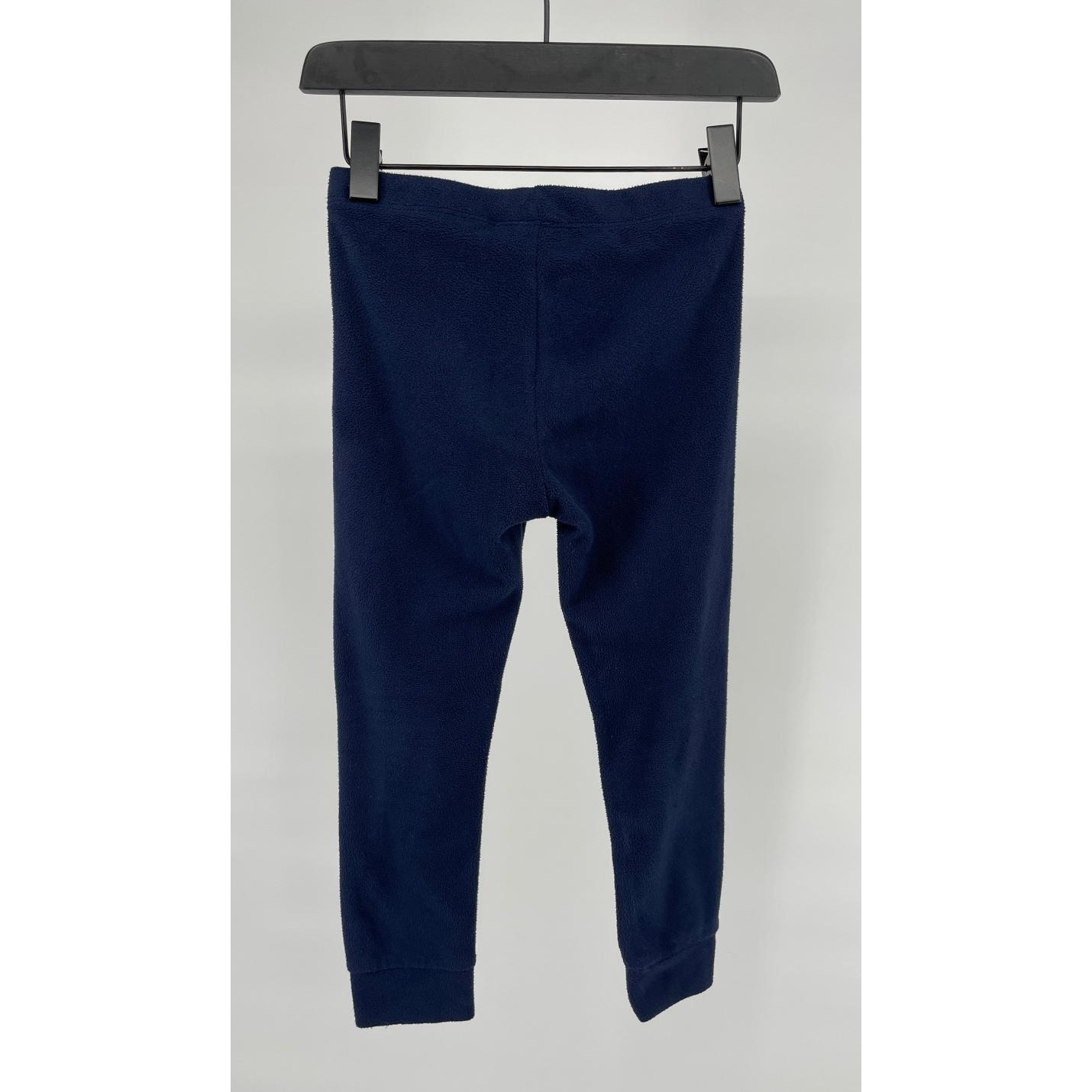 Broek Donkerblauw Fleece Maat 104 / 110; Afbeelding: 2
