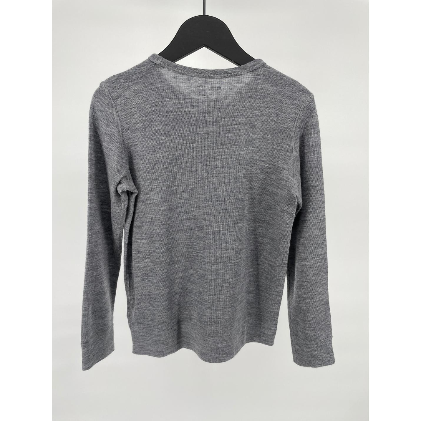 Longsleeve Wol Grijs Panda Maat 128 / 134; Afbeelding: 3