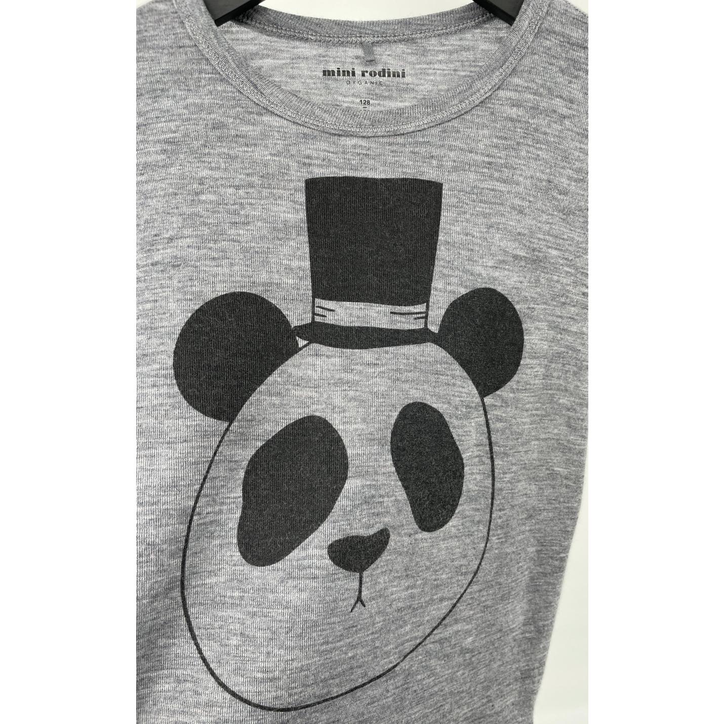 Longsleeve Wol Grijs Panda Maat 128 / 134; Afbeelding: 4