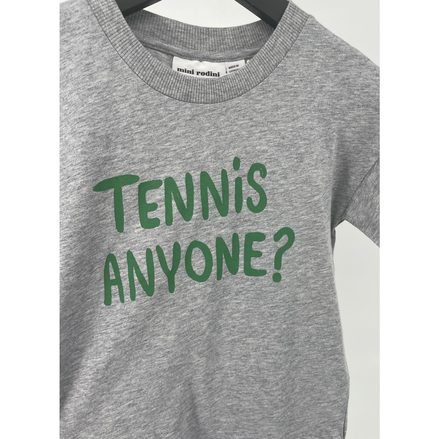 T-shirt Grijs Tennis Anyone - 104 / 110 - Nieuw; Afbeelding: 5