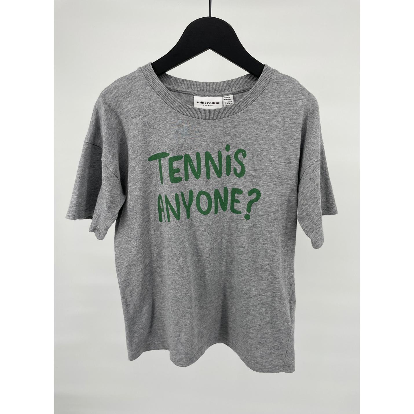 T-shirt Grijs Tennis Anyone - 104 / 110 - Nieuw; Afbeelding: 6