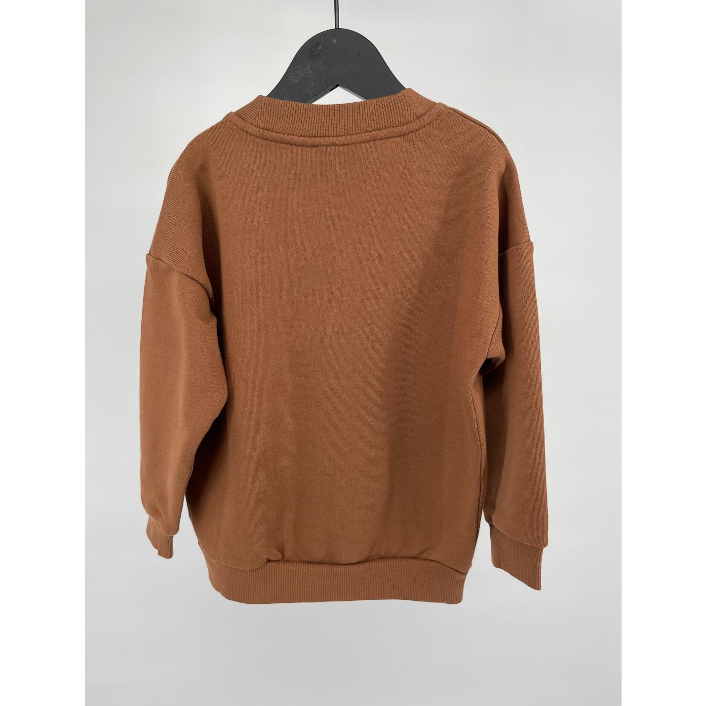 Vest Bruin Skelet Maat 92 / 98; Afbeelding: 3