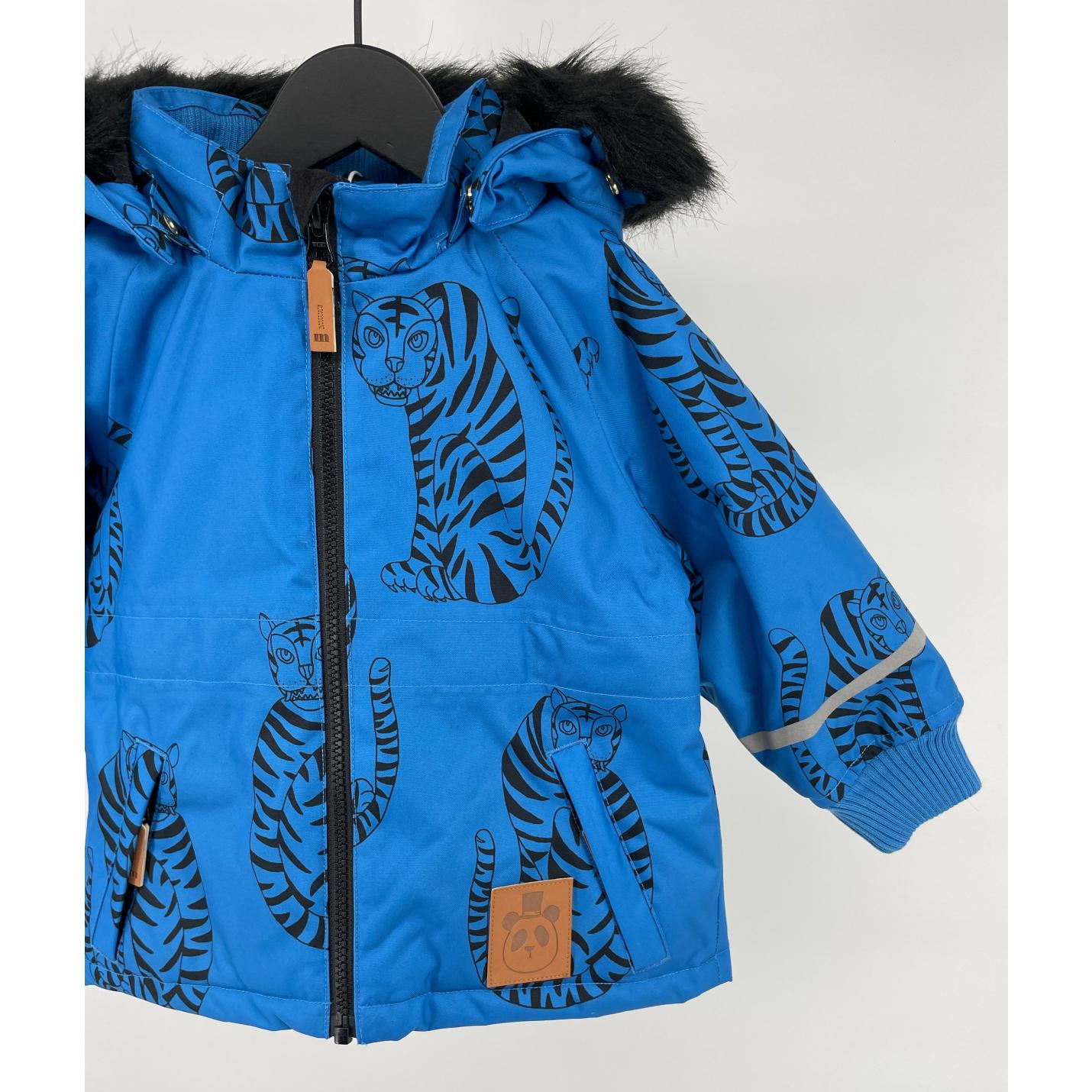 Winterjas K2 Parka Blauw Tijger Maat 80 / 86; Afbeelding: 4