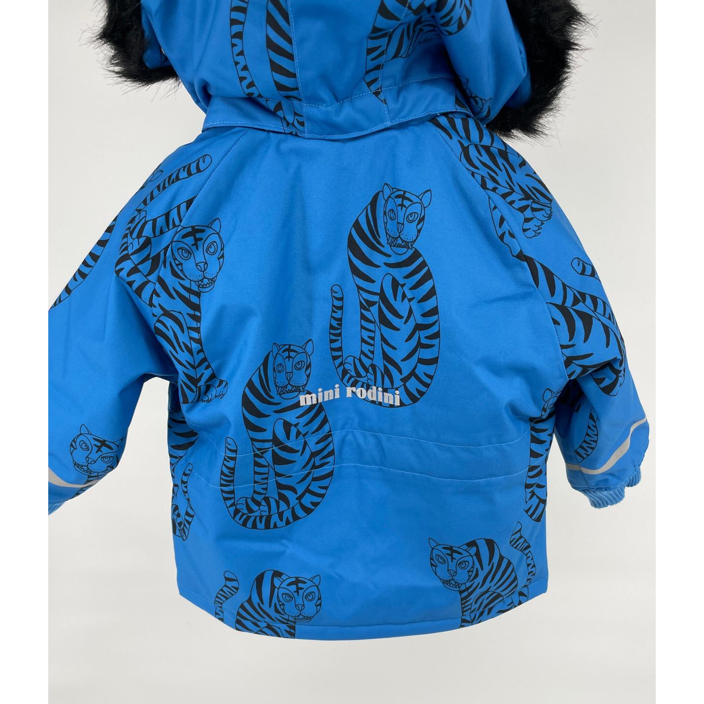 Winterjas K2 Parka Blauw Tijger Maat 80 / 86; Afbeelding: 5