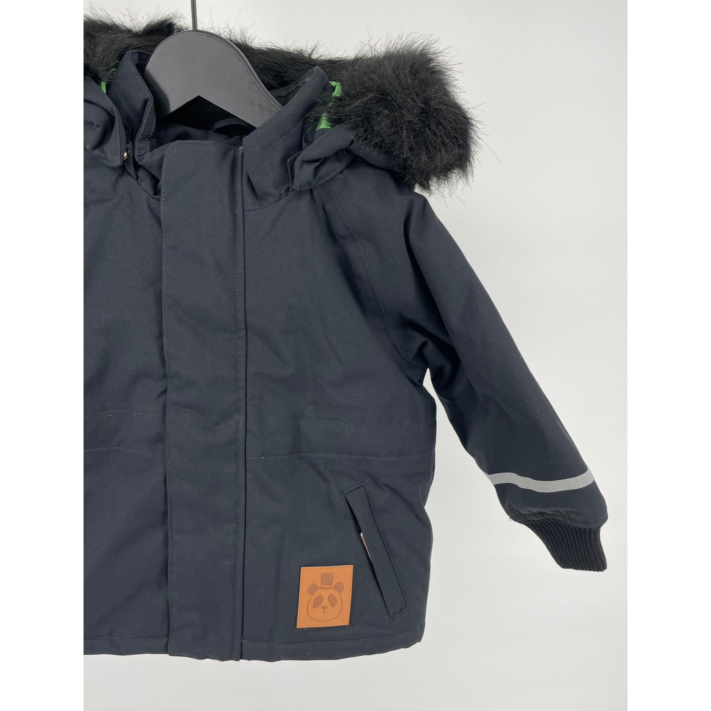 Winterjas K2 Parka Zwart Maat 80 / 86; Afbeelding: 4
