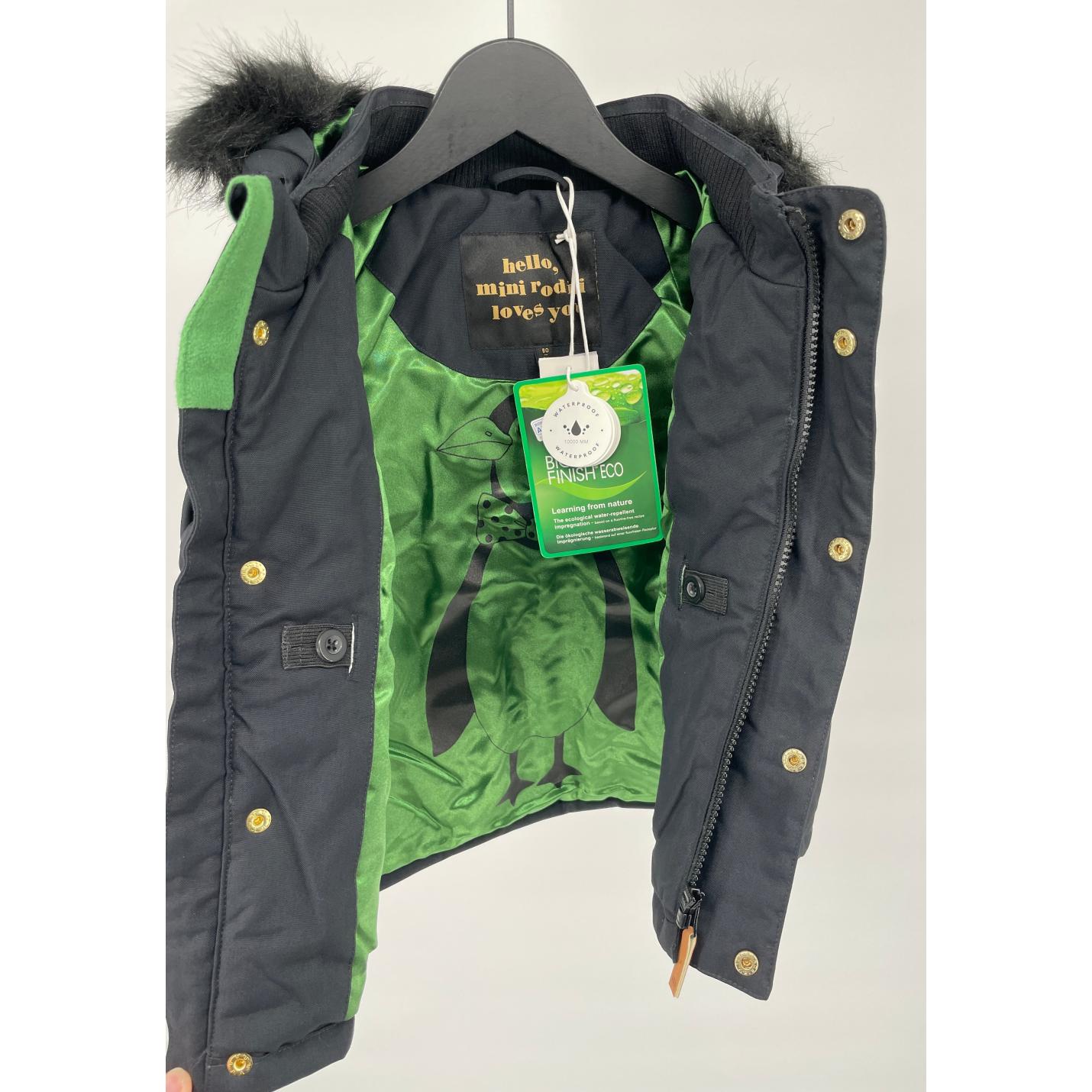 Winterjas K2 Parka Zwart Maat 80 / 86; Afbeelding: 6