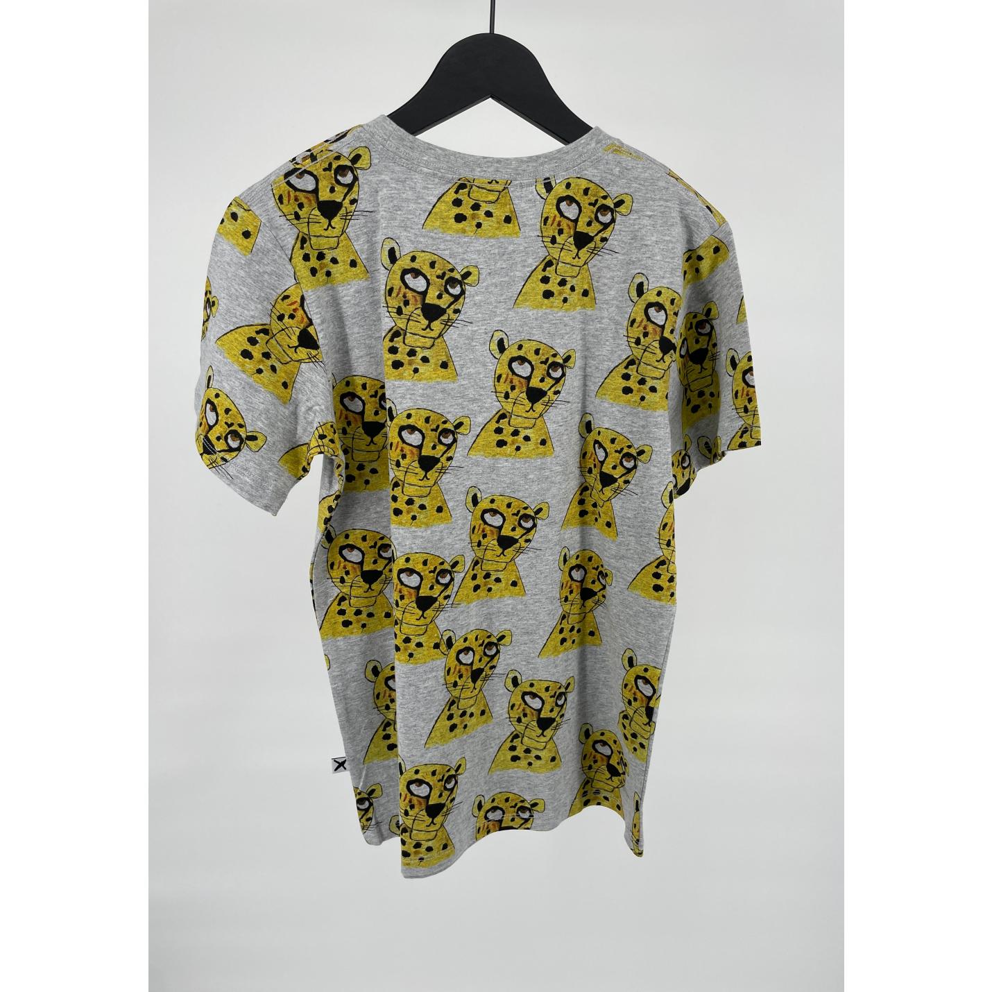 T-shirt Grijs met Cheetahs Maat 152; Afbeelding: 3