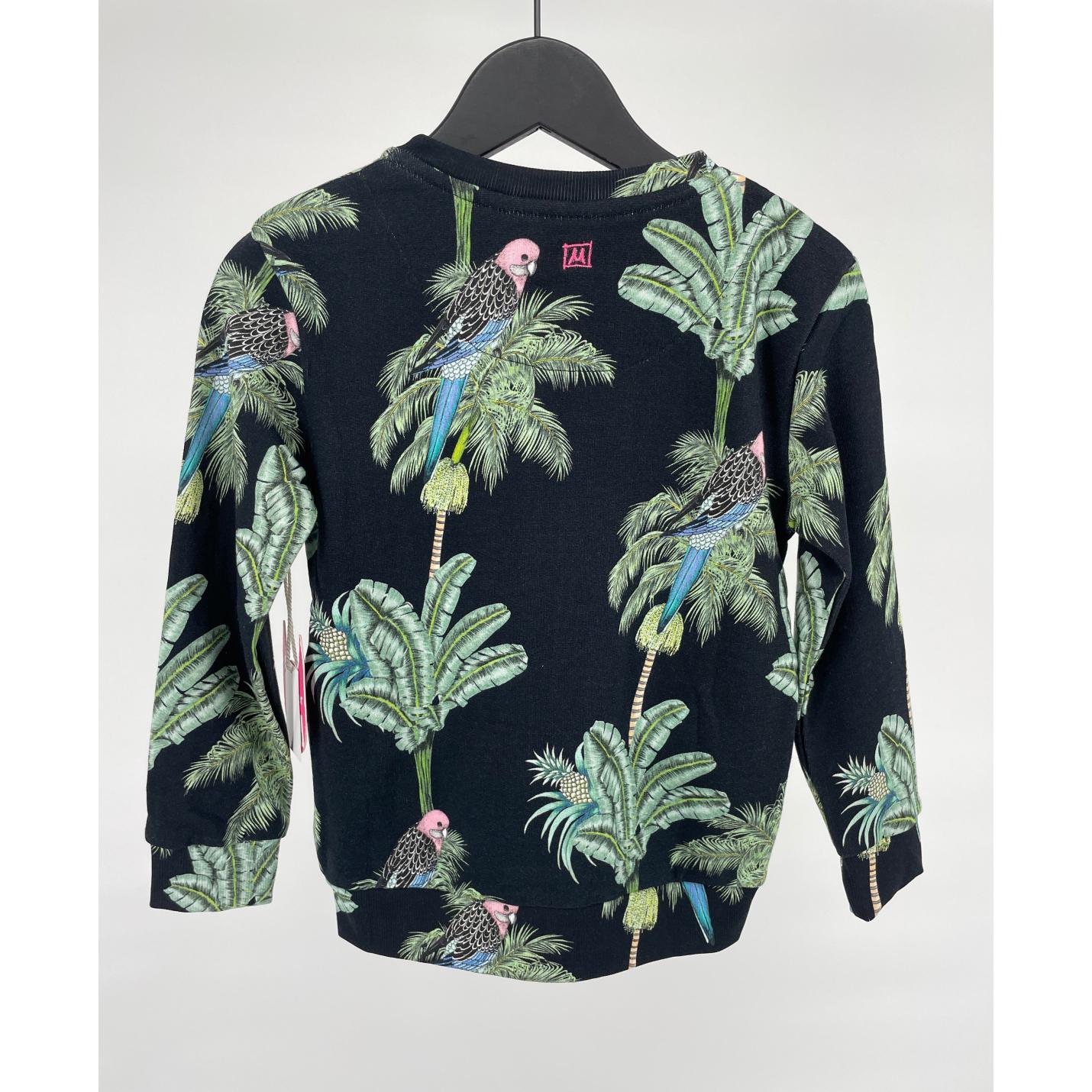Vest Zwart Palmbomen en Vogel Print - 116 - Nieuw; Afbeelding: 4