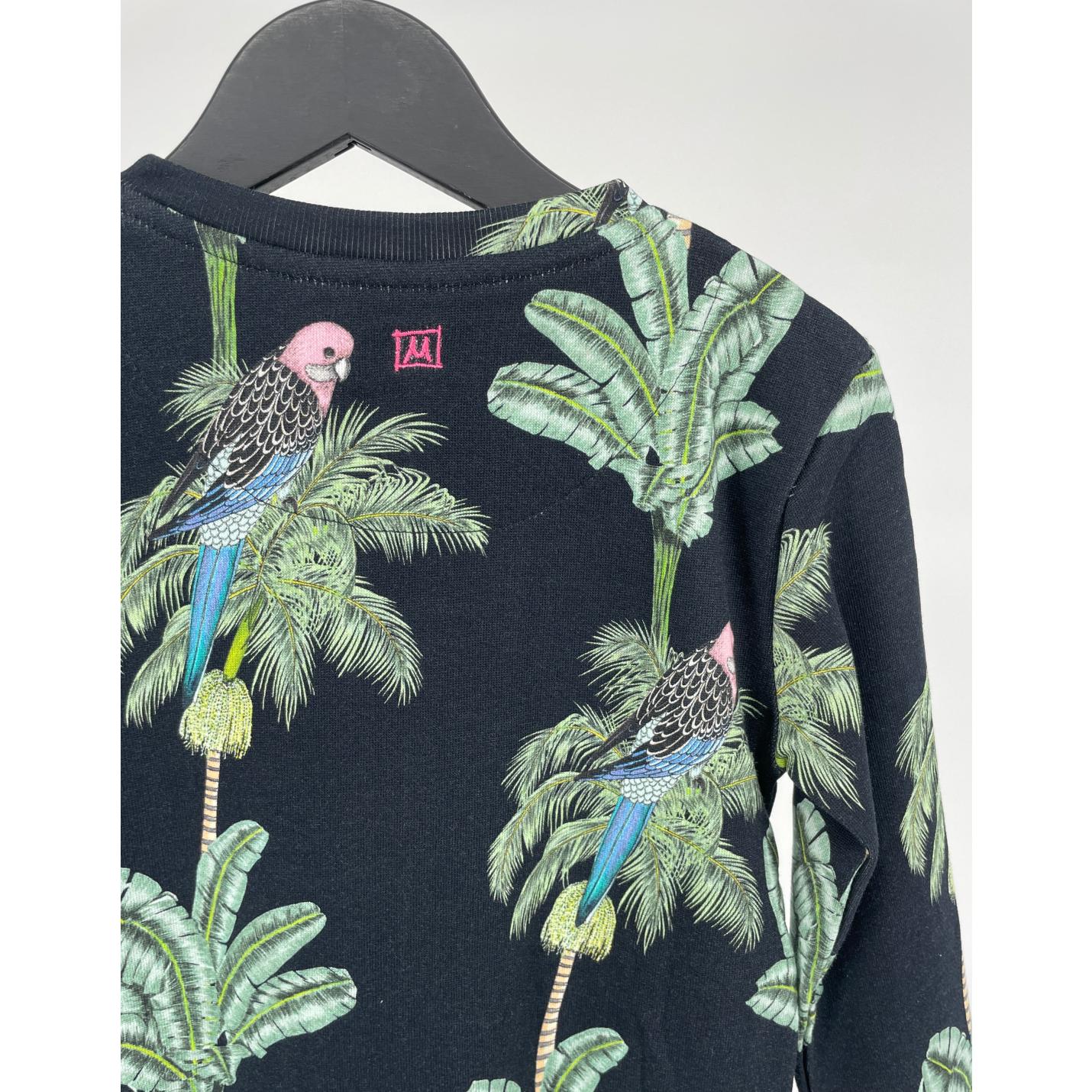 Vest Zwart Palmbomen en Vogel Print - 116 - Nieuw; Afbeelding: 6