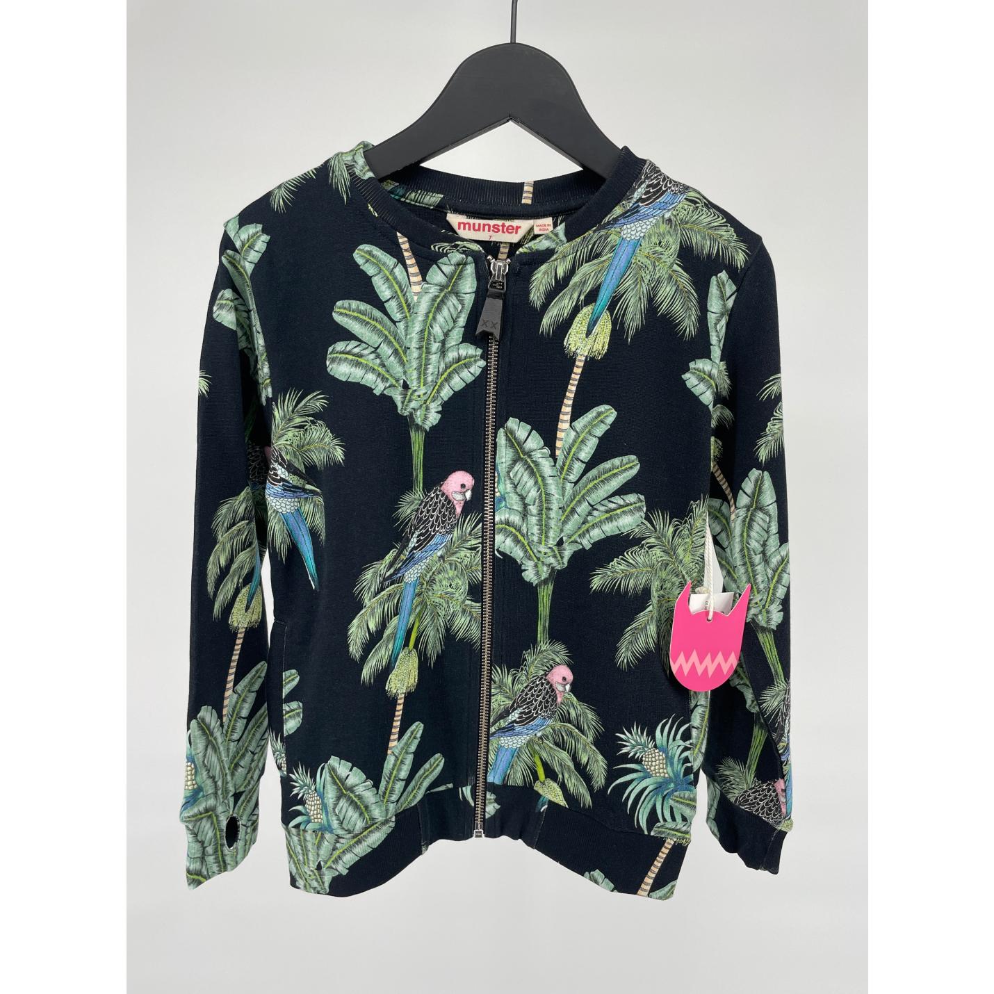 Vest Zwart Palmbomen en Vogel Print - 116 - Nieuw; Afbeelding: 8