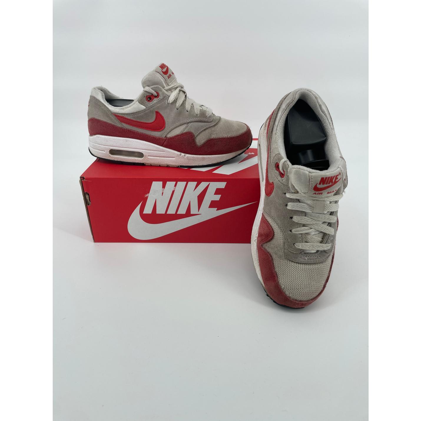 Air Max 1 GS Rood Wit Maat 36,5; Afbeelding: 7