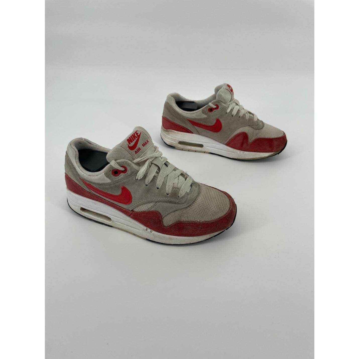 Air Max 1 GS Rood Wit Maat 36,5; Afbeelding: 2