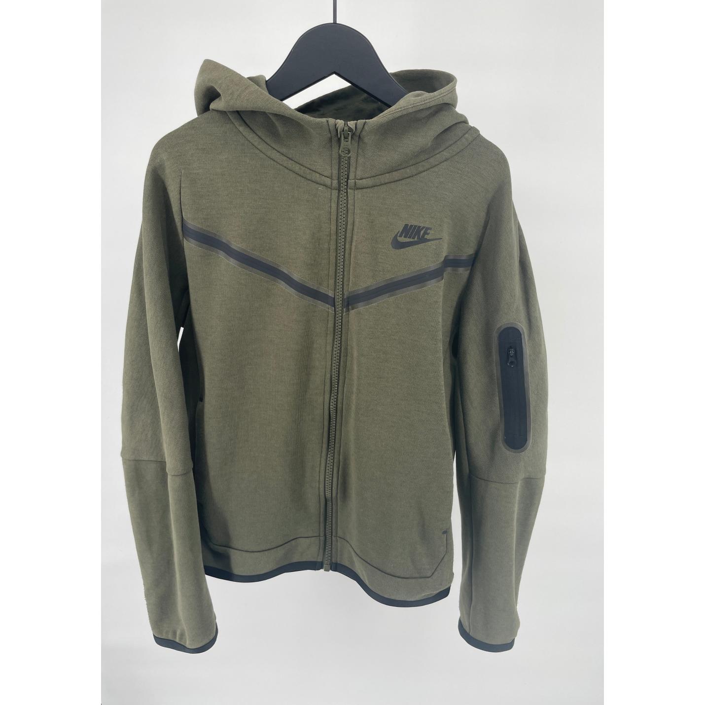 Tech Fleece Vest Capuchon Groen Maat 140 / 146; Afbeelding: 2