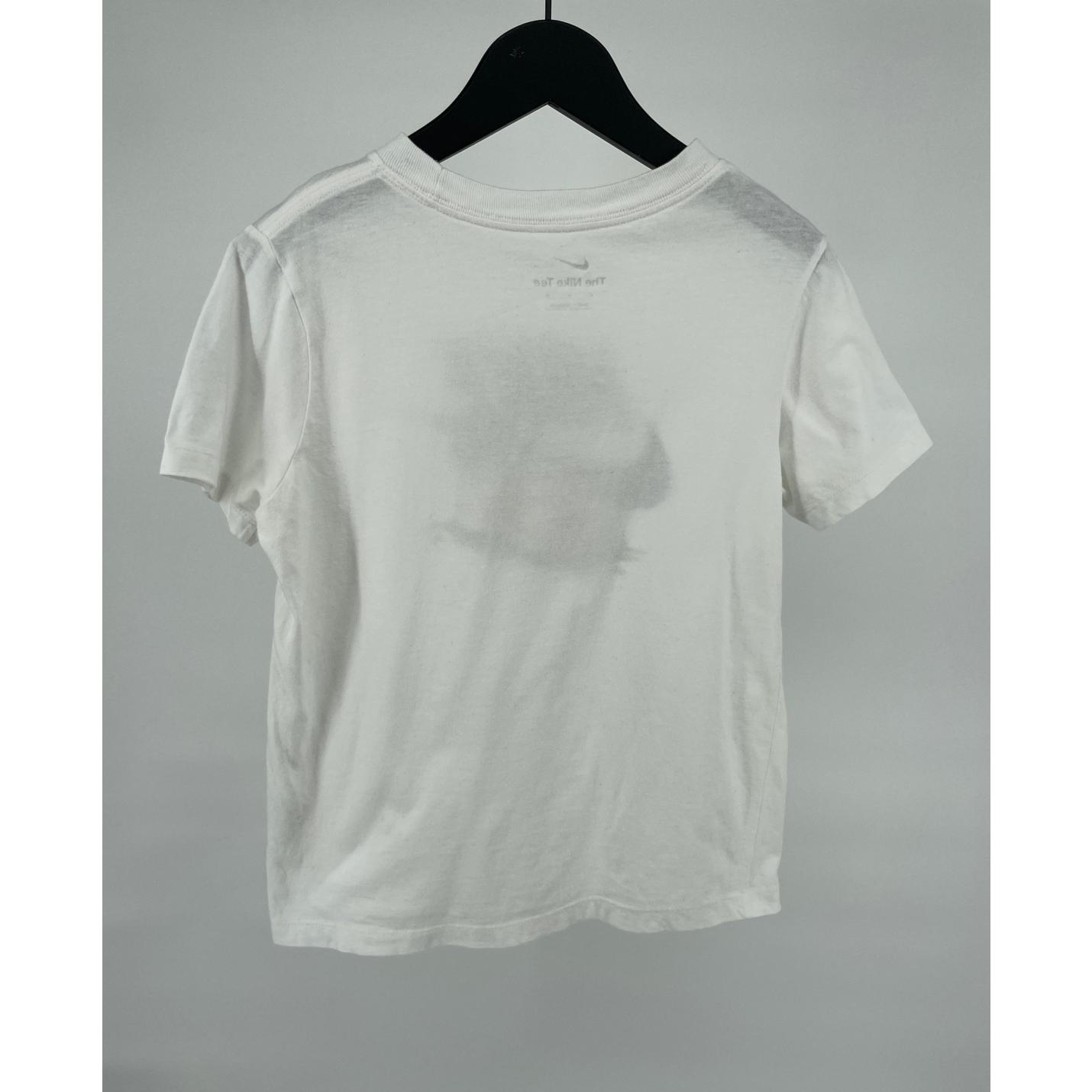 T-shirt Wit Schoen met Aardbei Maat 140 / 146; Afbeelding: 2