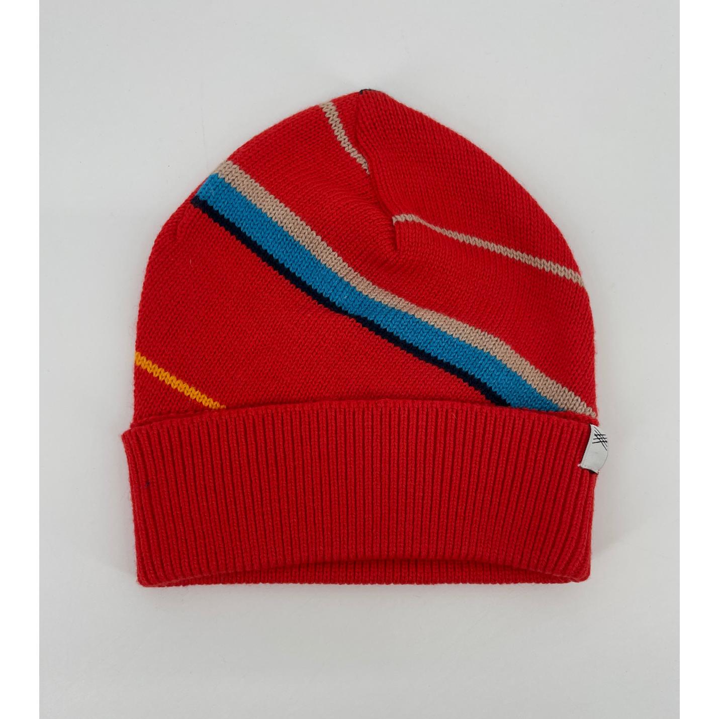 Muts Rood met Strepen - 104 - Nieuw; Afbeelding: 3