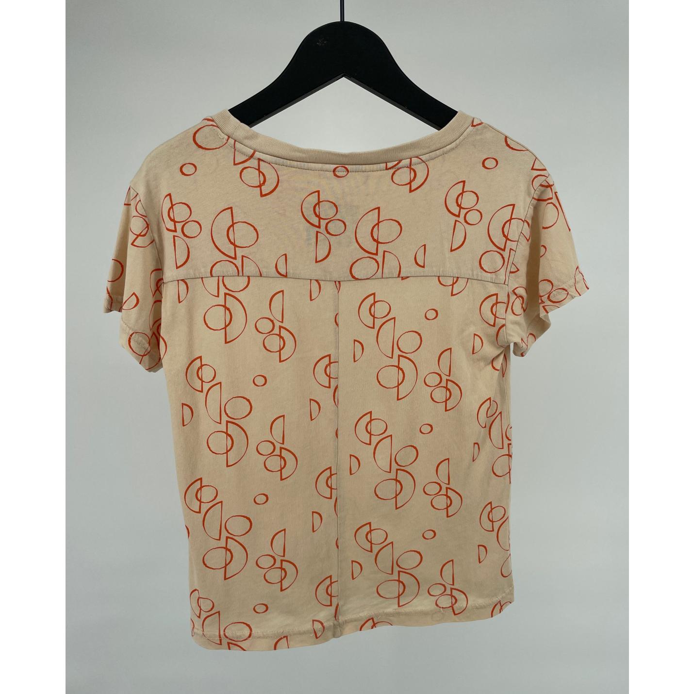 T-shirt Geel Print Maat 98; Afbeelding: 2