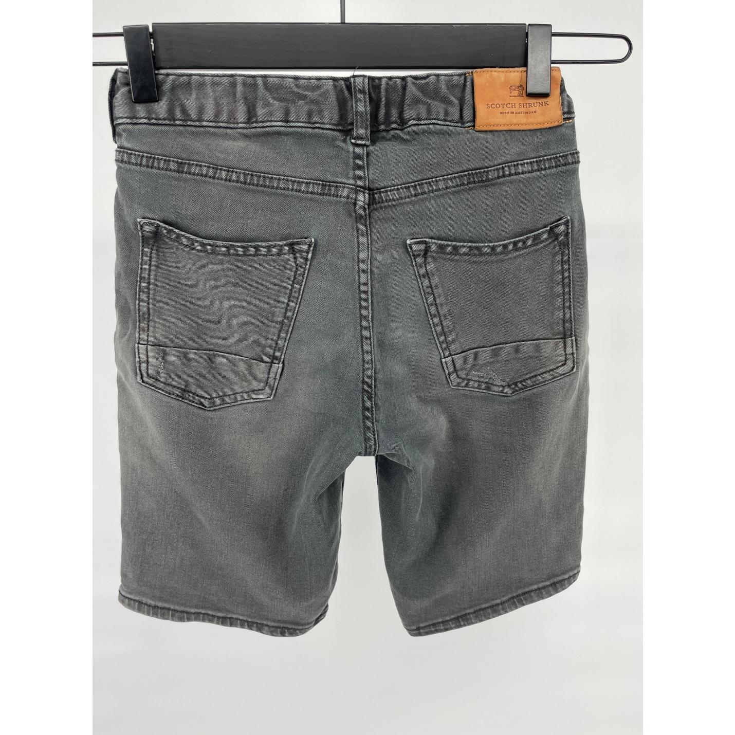 Korte Broek Grijs Denim Maat 140; Afbeelding: 2