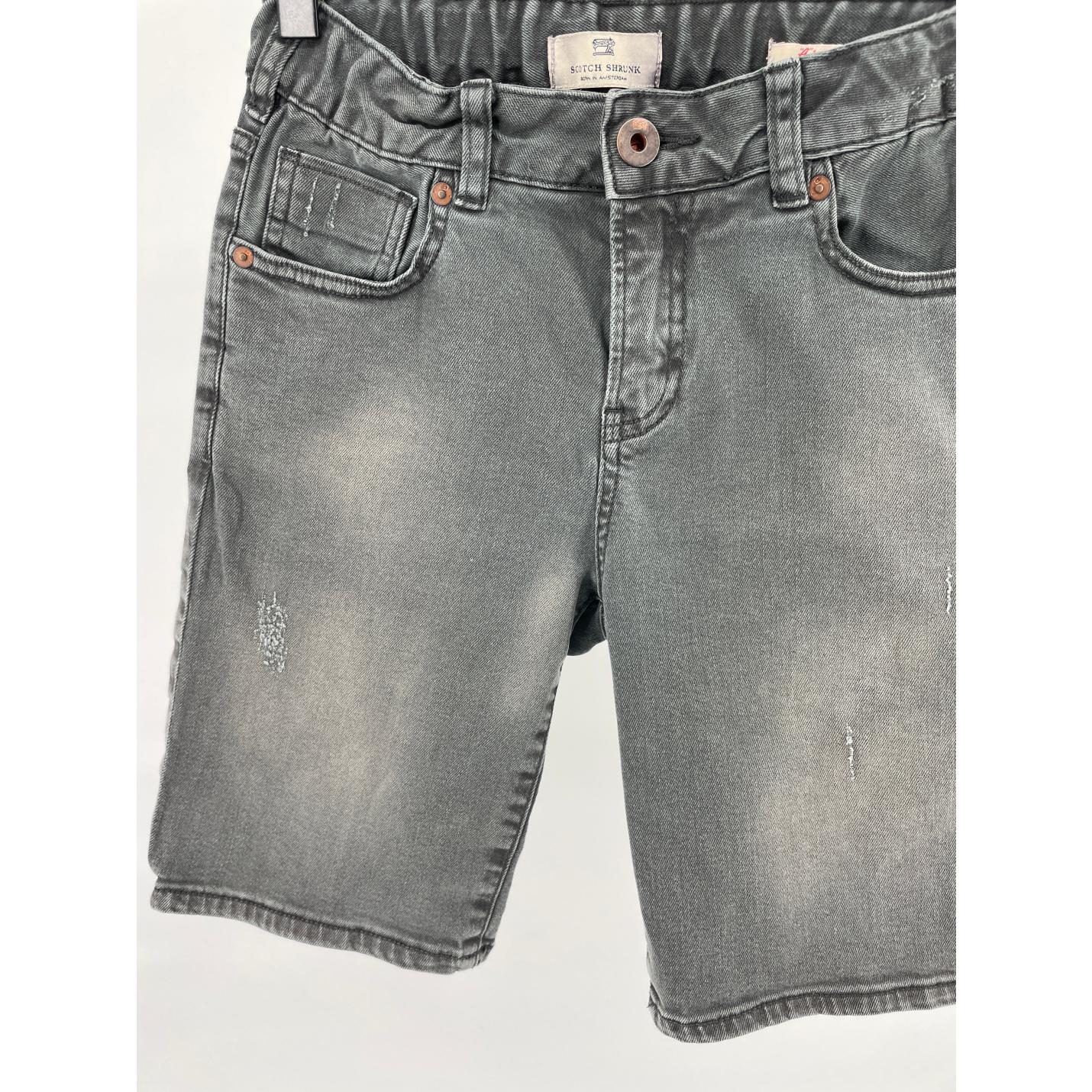 Korte Broek Grijs Denim Maat 140; Afbeelding: 3