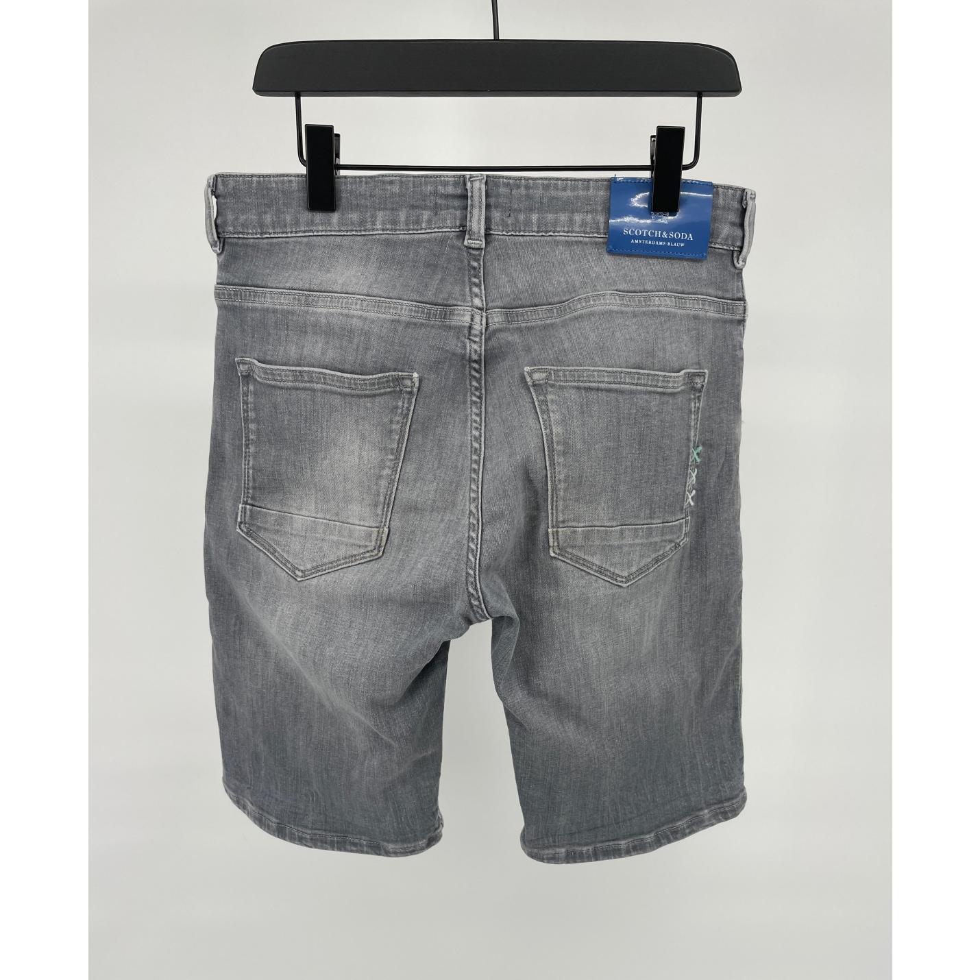 Korte Broek Grijs Denim Maat 152; Afbeelding: 2