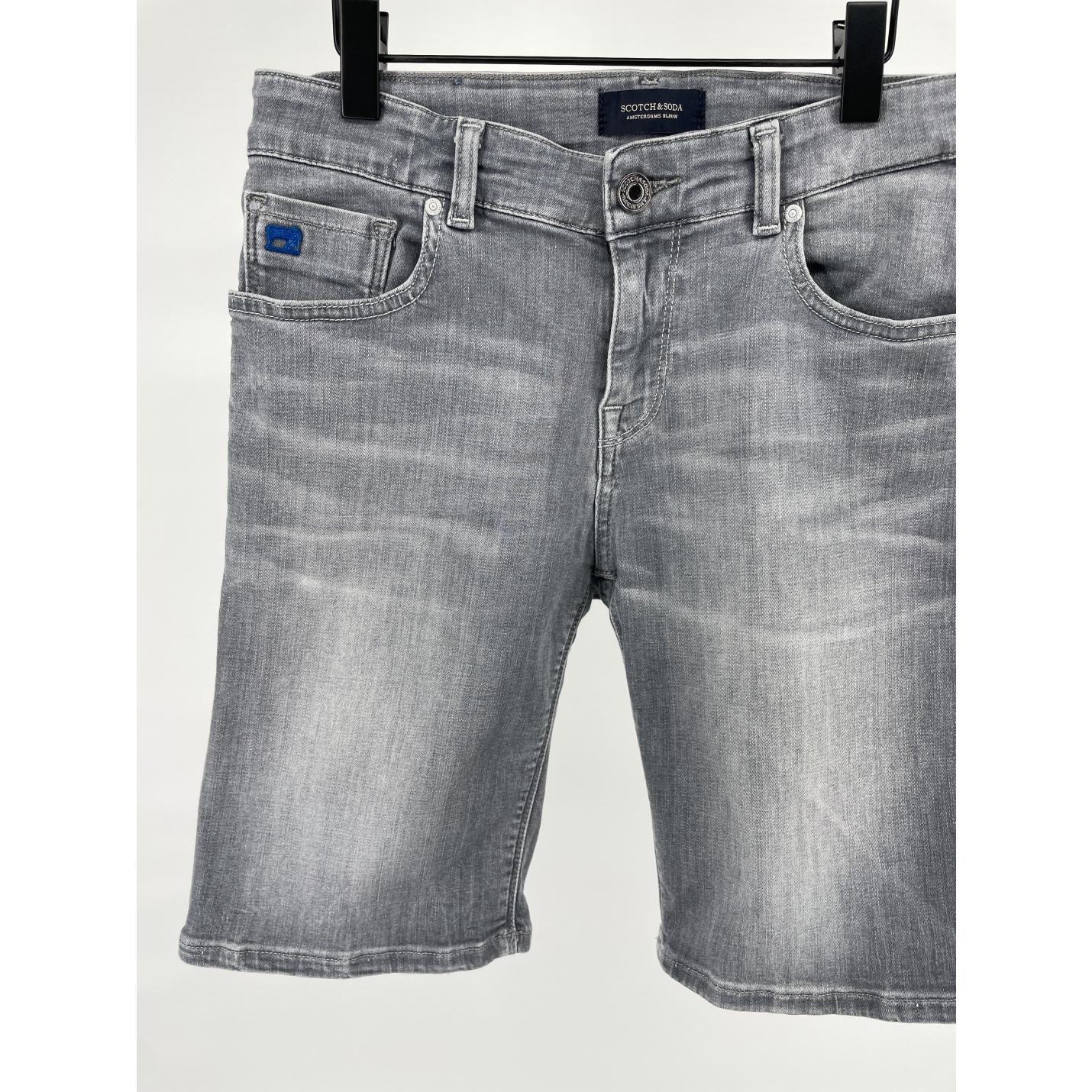 Korte Broek Grijs Denim Maat 152; Afbeelding: 3
